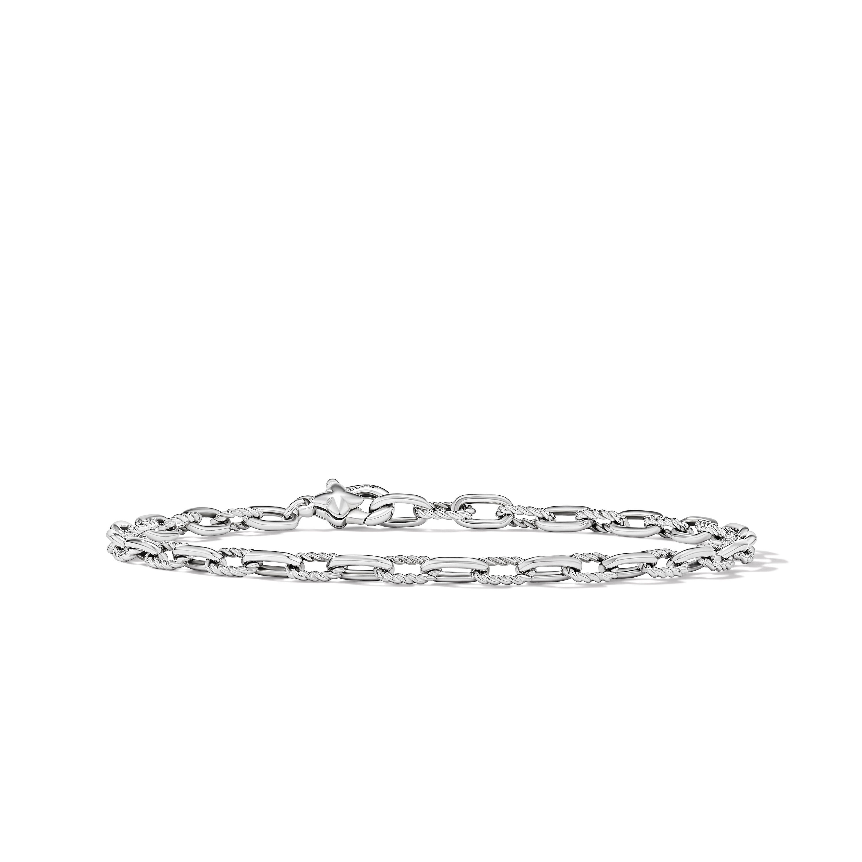 DY Madison® Chain Bracelet in Sterling Silver, 3mm DY Madison® Chain Bracelet in Sterling Silver, 3mm