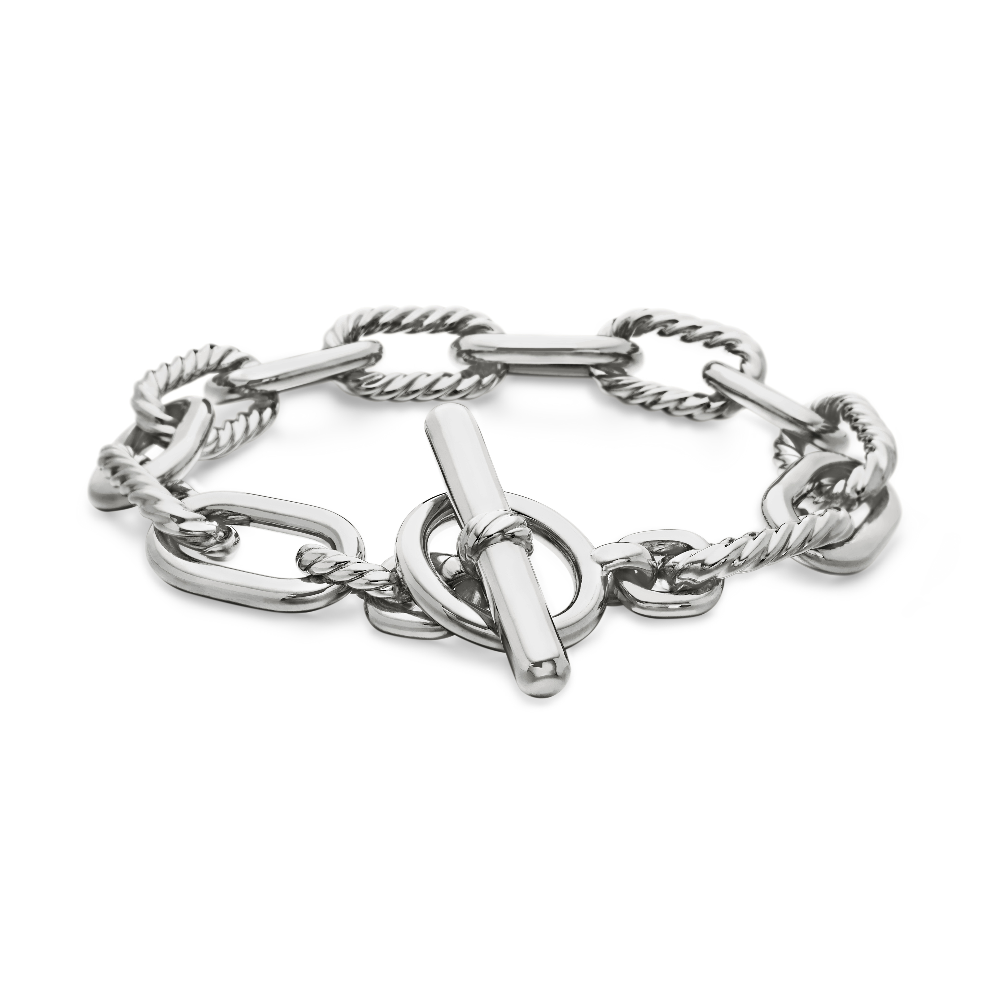 DY Madison® Toggle Chain Bracelet in Sterling Silver, 11mm