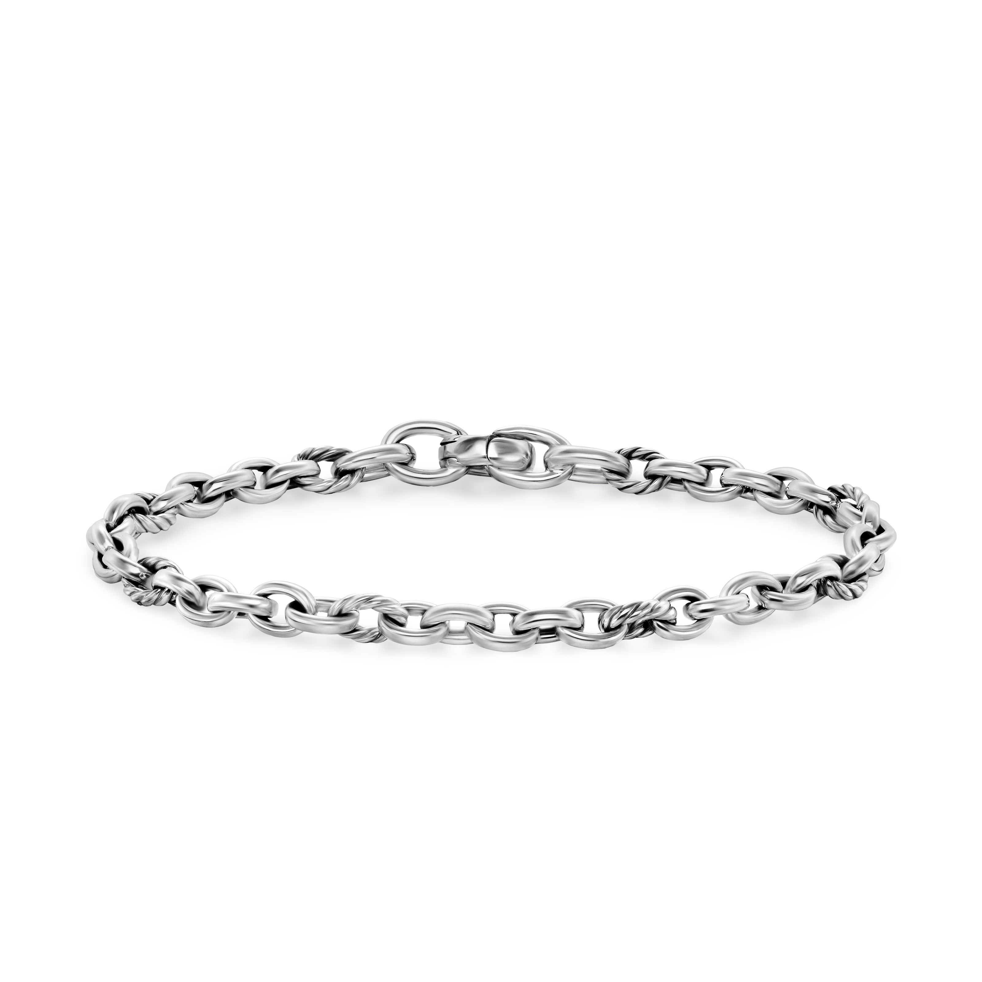 DY Mercer® Petite Chain Bracelet in Sterling Silver, 4.5mm DY Mercer® Petite Chain Bracelet in Sterling Silver, 4.5mm