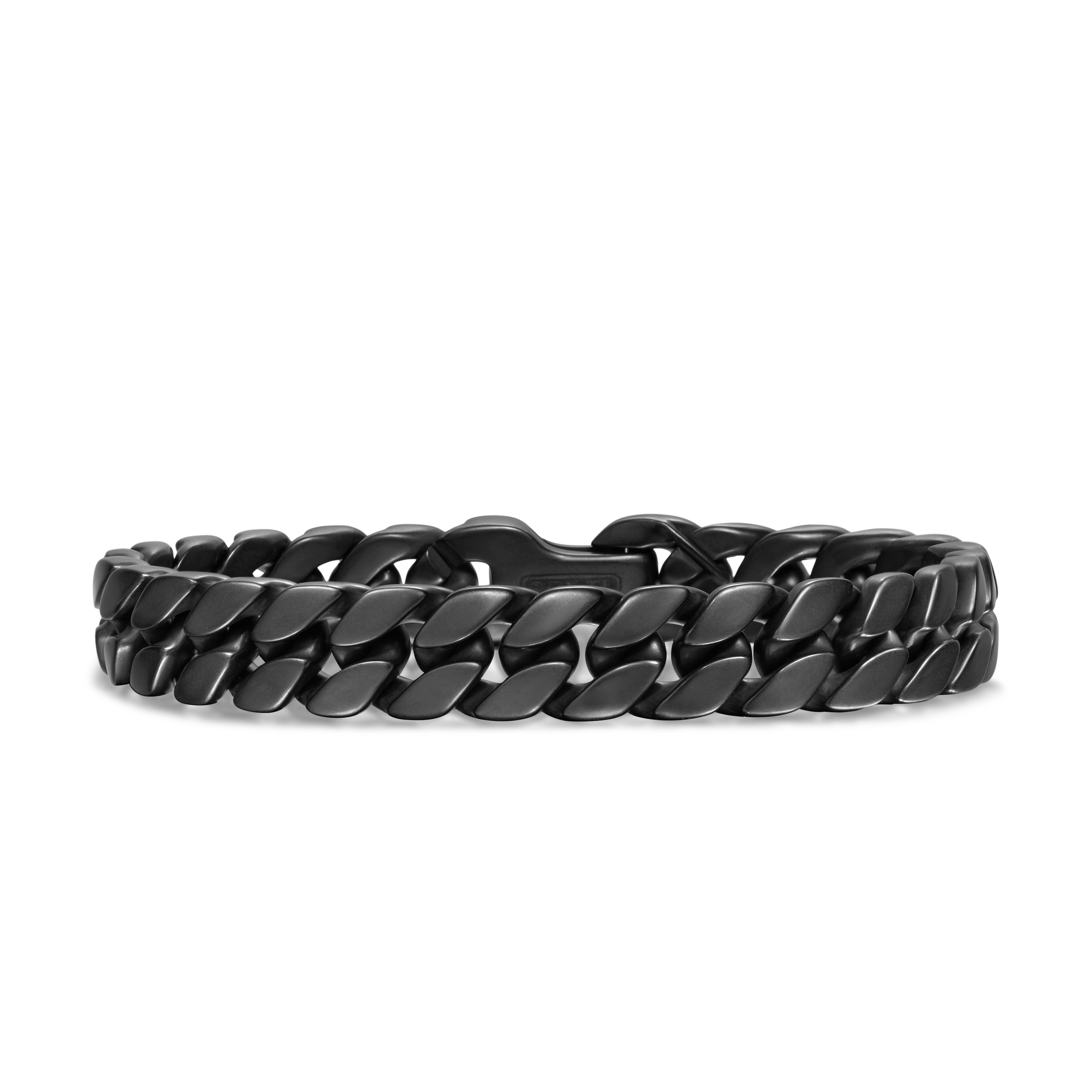 Curb Chain Bracelet in Black Titanium, 11.5mm Curb Chain Bracelet in Black Titanium, 11.5mm