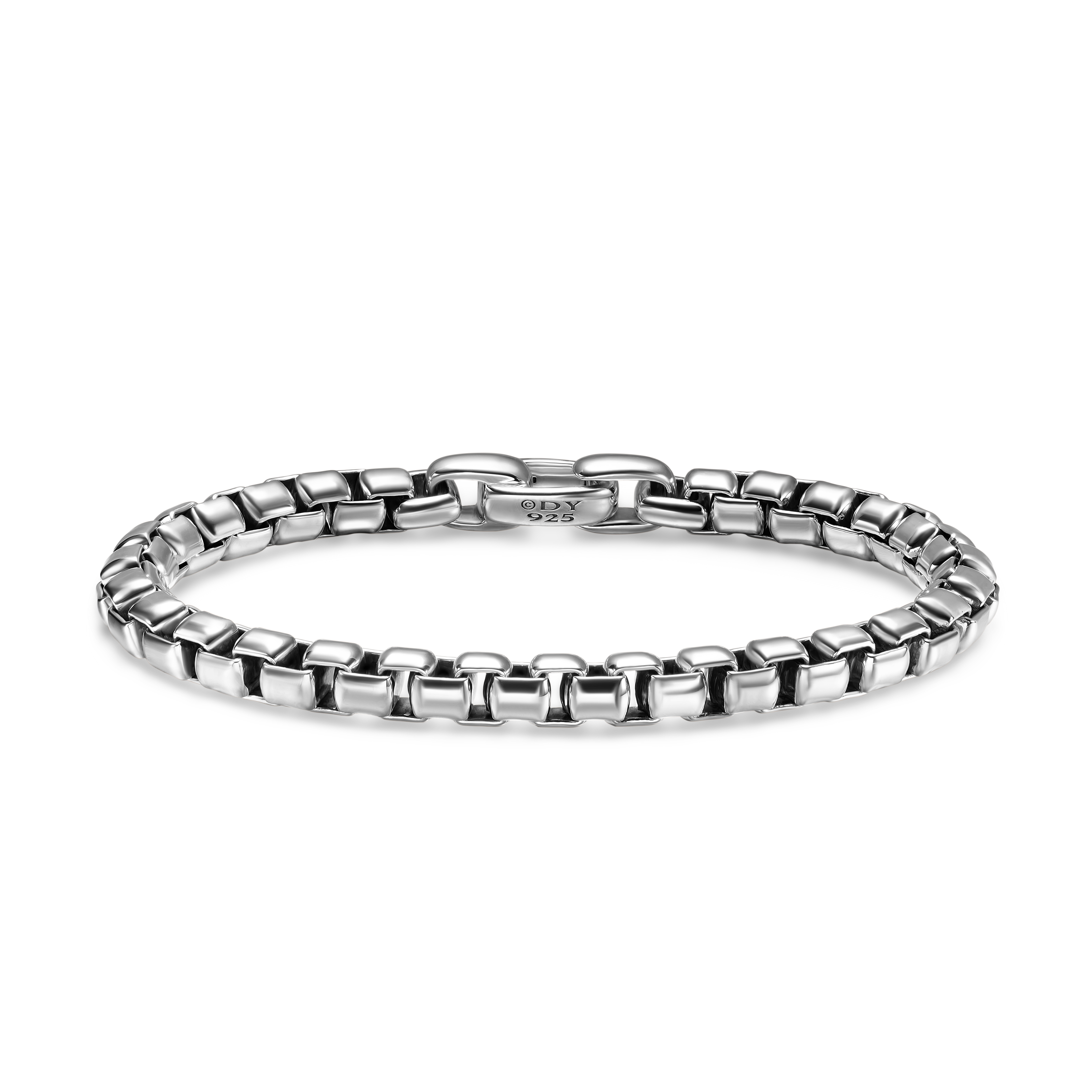 X-Large Box Chain Bracelet in Sterling Silver X-Large Box Chain Bracelet in Sterling Silver