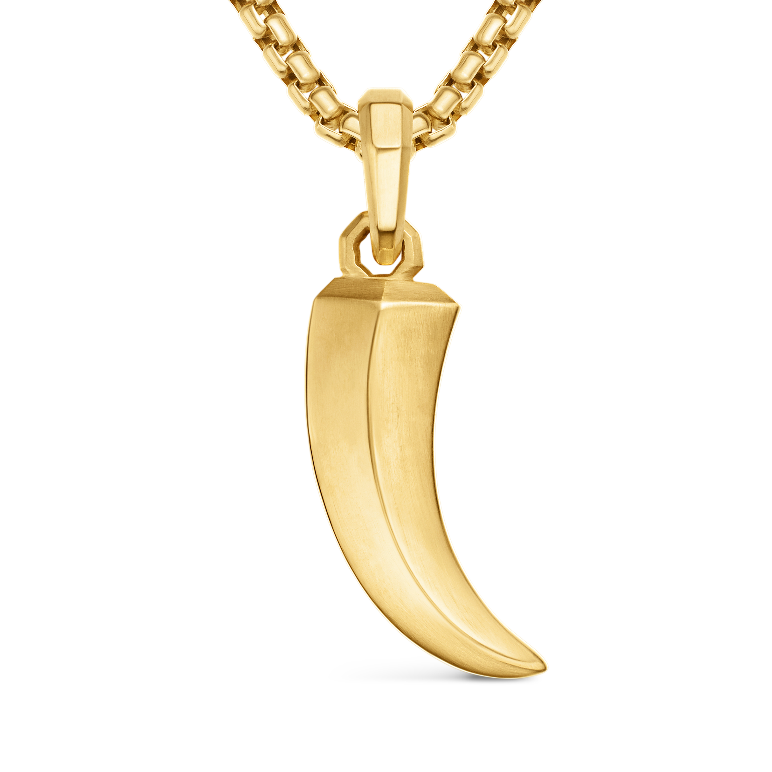 Roman Claw Amulet in 18K Yellow Gold, 37mm Roman Claw Amulet in 18K Yellow Gold, 37mm