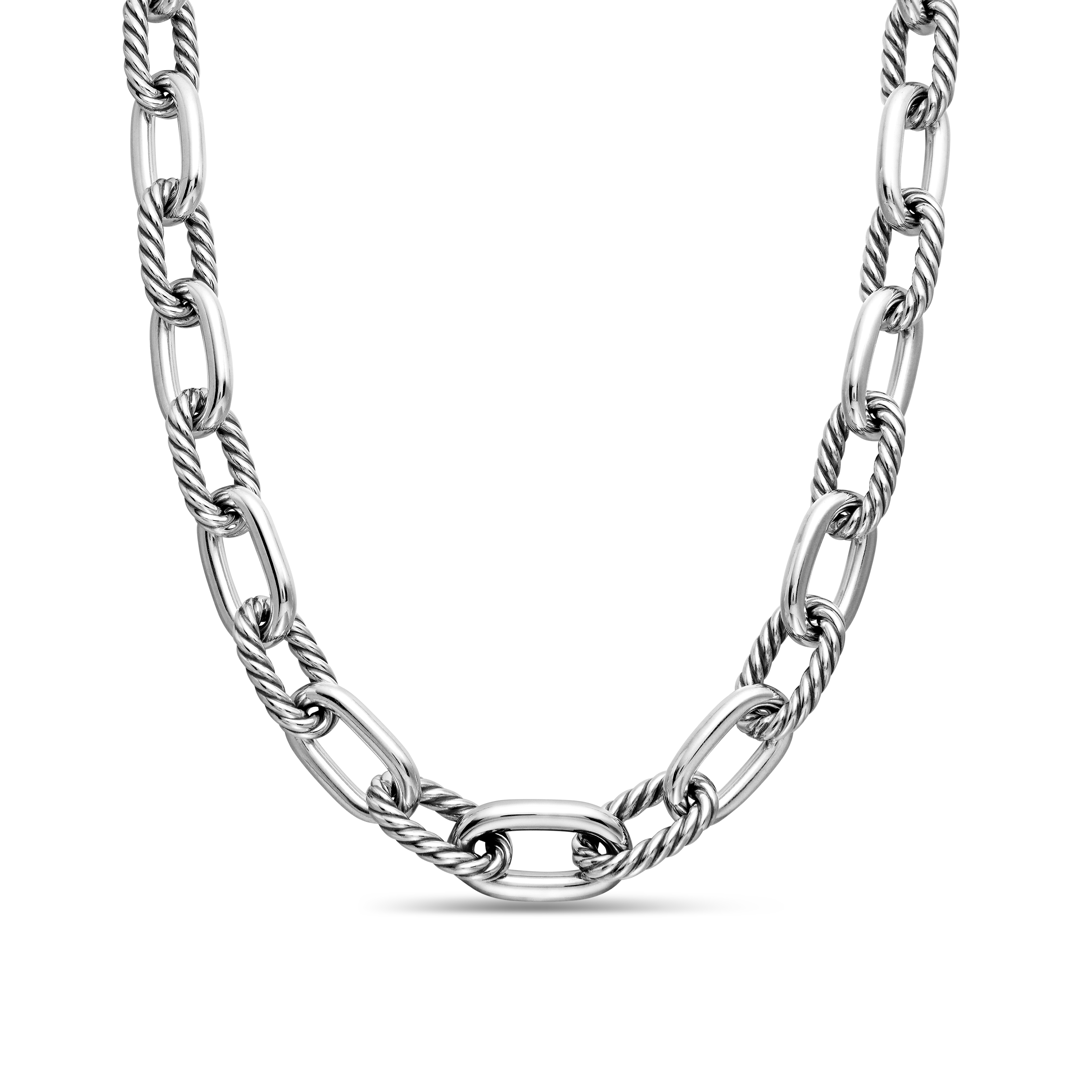 DY Madison® Chain Necklace in Sterling Silver, 13.5mm DY Madison® Chain Necklace in Sterling Silver, 13.5mm