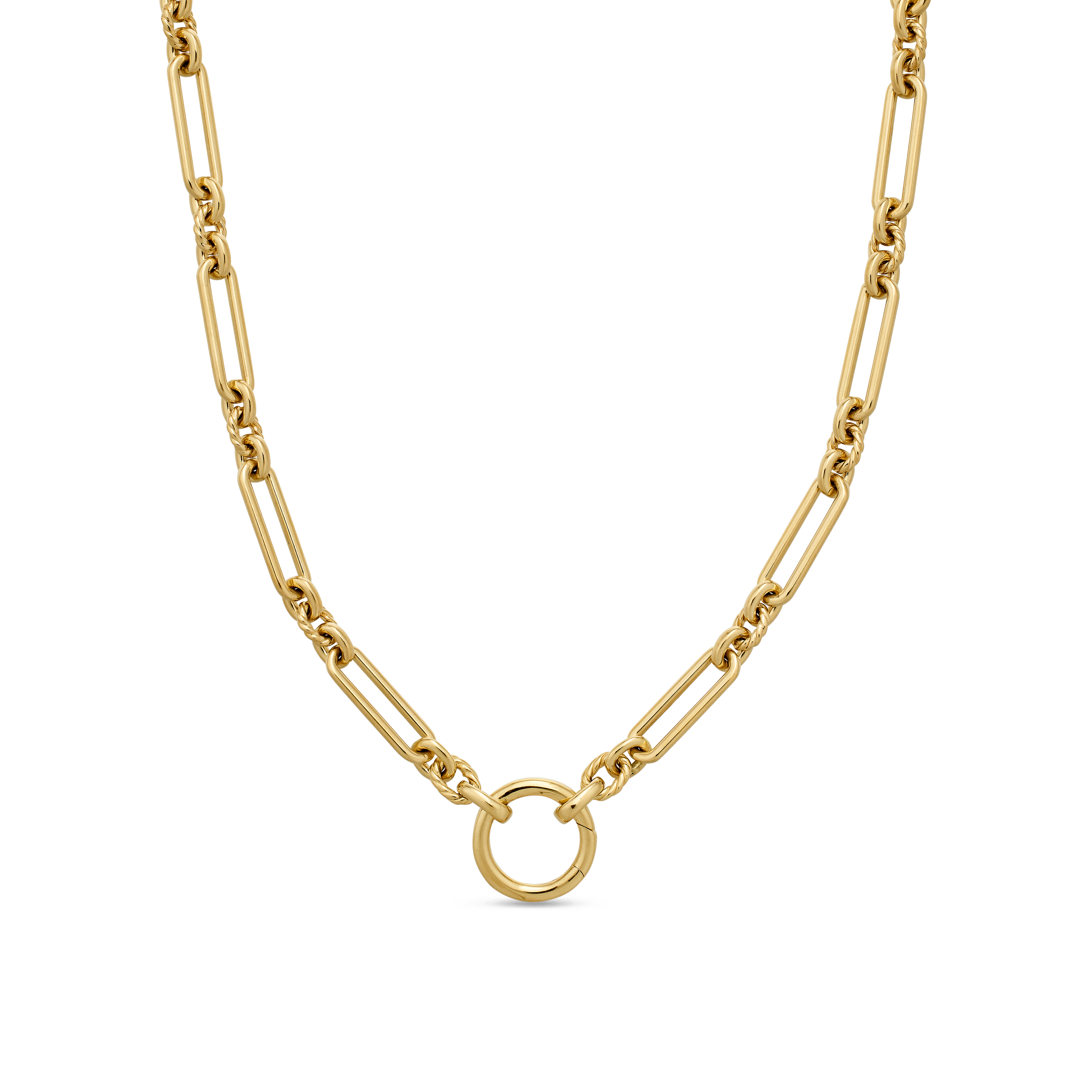 Lexington Chain Necklace in 18K Yellow Gold, 4.5mm