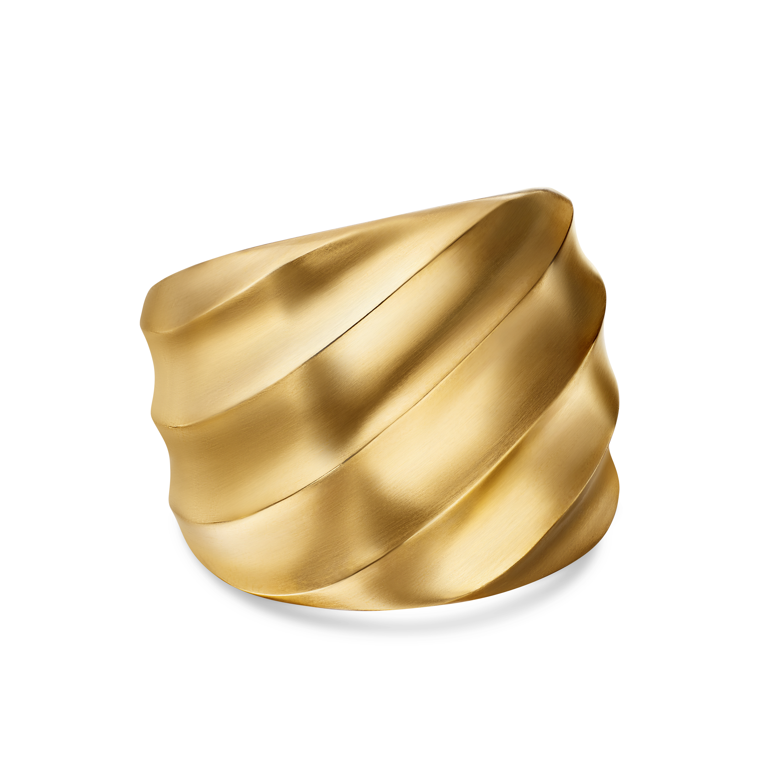 Cable Edge® Saddle Ring in 18K Yellow Gold, 18.8mm Cable Edge® Saddle Ring in 18K Yellow Gold, 18.8mm