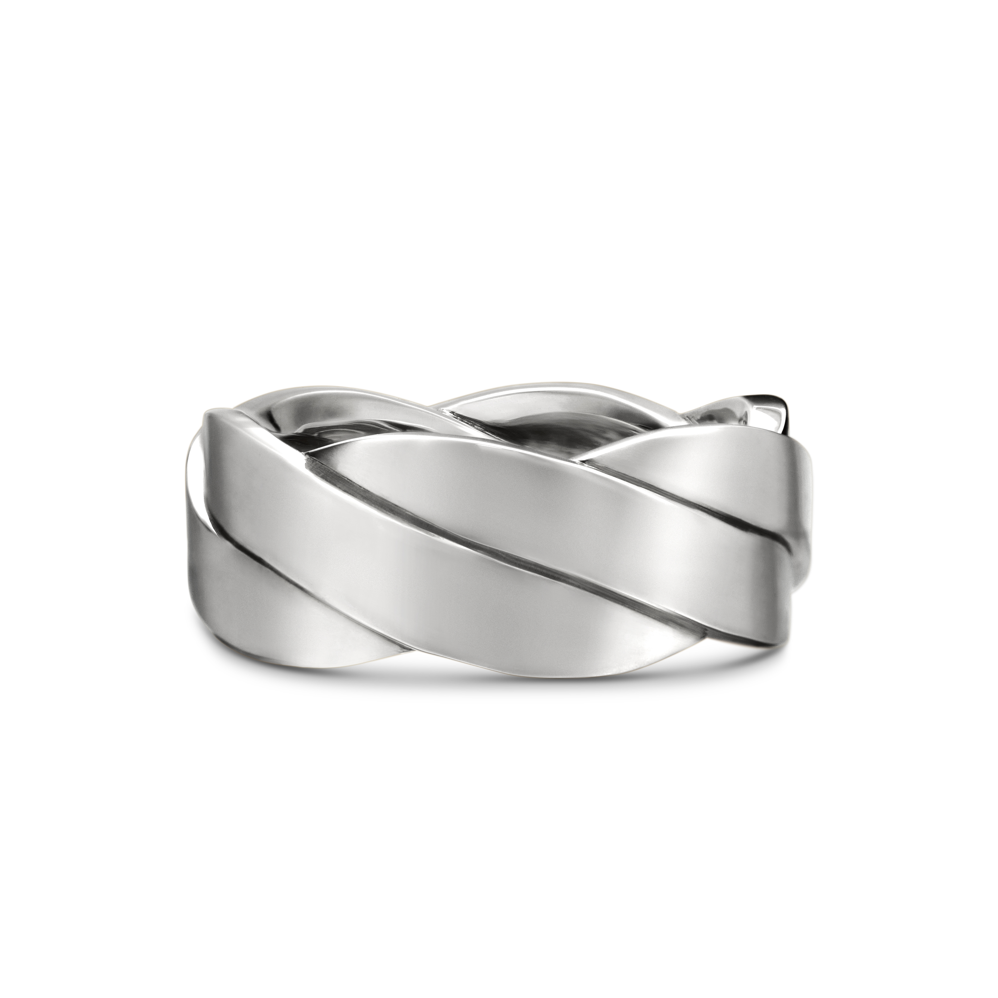DY Helios™ Band Ring in Sterling Silver, 9mm DY Helios™ Band Ring in Sterling Silver, 9mm