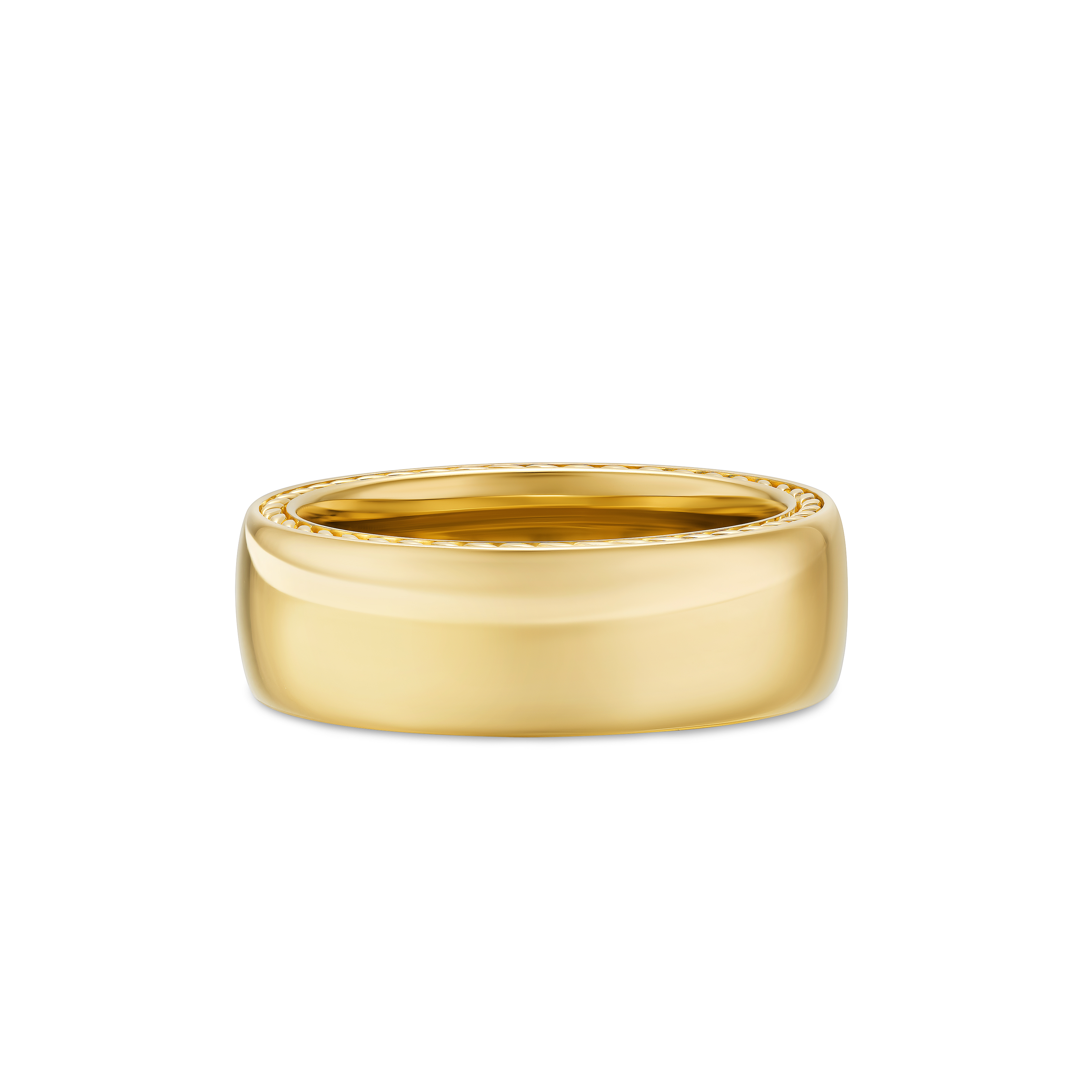 Streamline® Band Ring in 18K Yellow Gold, 8mm Streamline® Band Ring in 18K Yellow Gold, 8mm