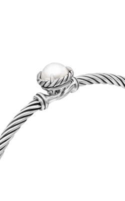 Petite Chatelaine® Bracelet in Sterling Silver with Pearl, 3mm thumbnail 4