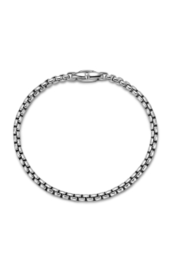 Medium Box Chain Bracelet in Sterling Silver thumbnail 2