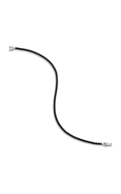 Box Chain Bracelet with Stainless Steel and Sterling Silver, 2.7mm thumbnail 3