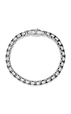 Large Box Chain Bracelet in Sterling Silver thumbnail 2