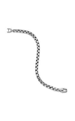 Large Box Chain Bracelet in Sterling Silver thumbnail 3