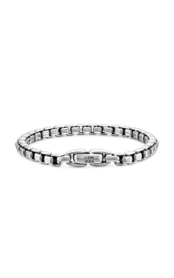 Large Box Chain Bracelet in Sterling Silver thumbnail 4