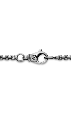 Men's Small Box Chain Necklace in Titanium thumbnail 4
