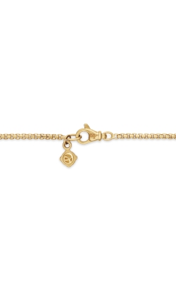 Box Chain Necklace in 18K Yellow Gold, 1.7mm thumbnail 4