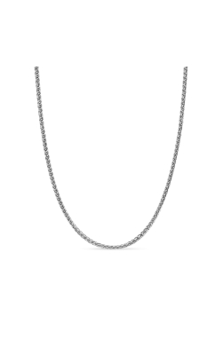 Wheat Chain Necklace in Sterling Silver, 2.5mm thumbnail 1