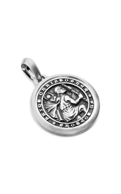 St. Christopher Amulet in Sterling Silver, 34.5mm thumbnail 2