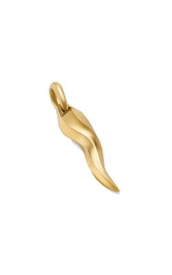 Cornicello Amulet in 18K Yellow Gold, 30mm thumbnail 2