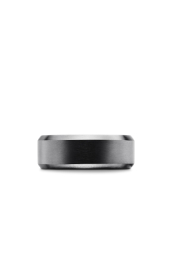 Streamline® Beveled Band Ring in Black Titanium, 8.5mm thumbnail 3