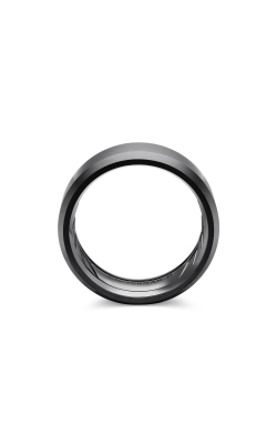 Streamline® Beveled Band Ring in Black Titanium, 8.5mm thumbnail 4
