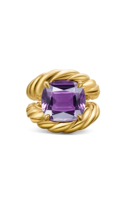 Marbella Ring in 18K Yellow Gold with Amethyst, 20mm thumbnail 3