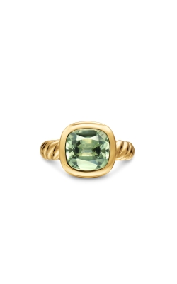 DY Mercer® Stone Ring in 18K Yellow Gold with Prasiolite, 10mm thumbnail 3
