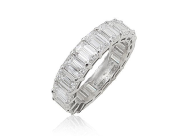 Alson Signature Collection Emerald Cut Eternity Band | Alson Jewelers