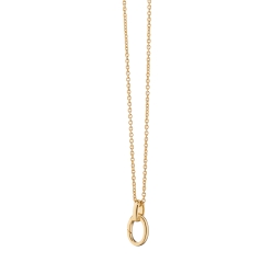 Monica Rich Kosann 18K Yellow Gold 20' Enhancer Cable Chain Necklace