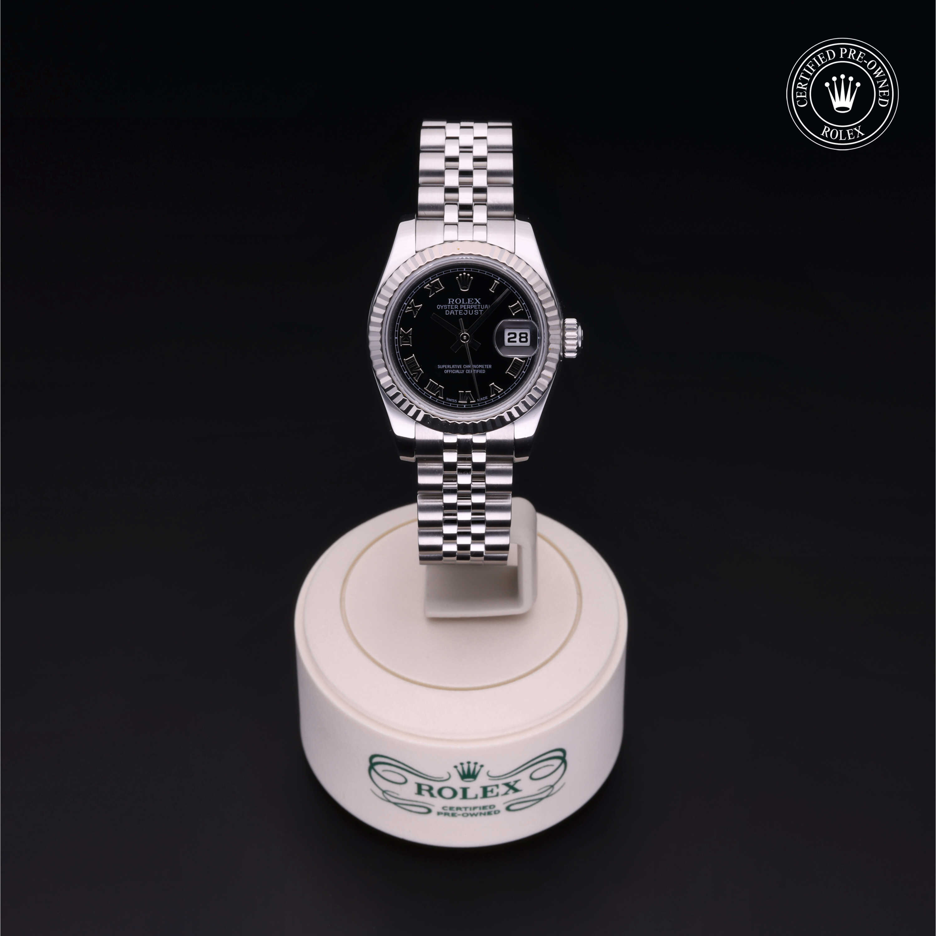 Rolex Lady-Datejust in Rolesor 18 Carat White M179174-0014 at Alson Jewelers
