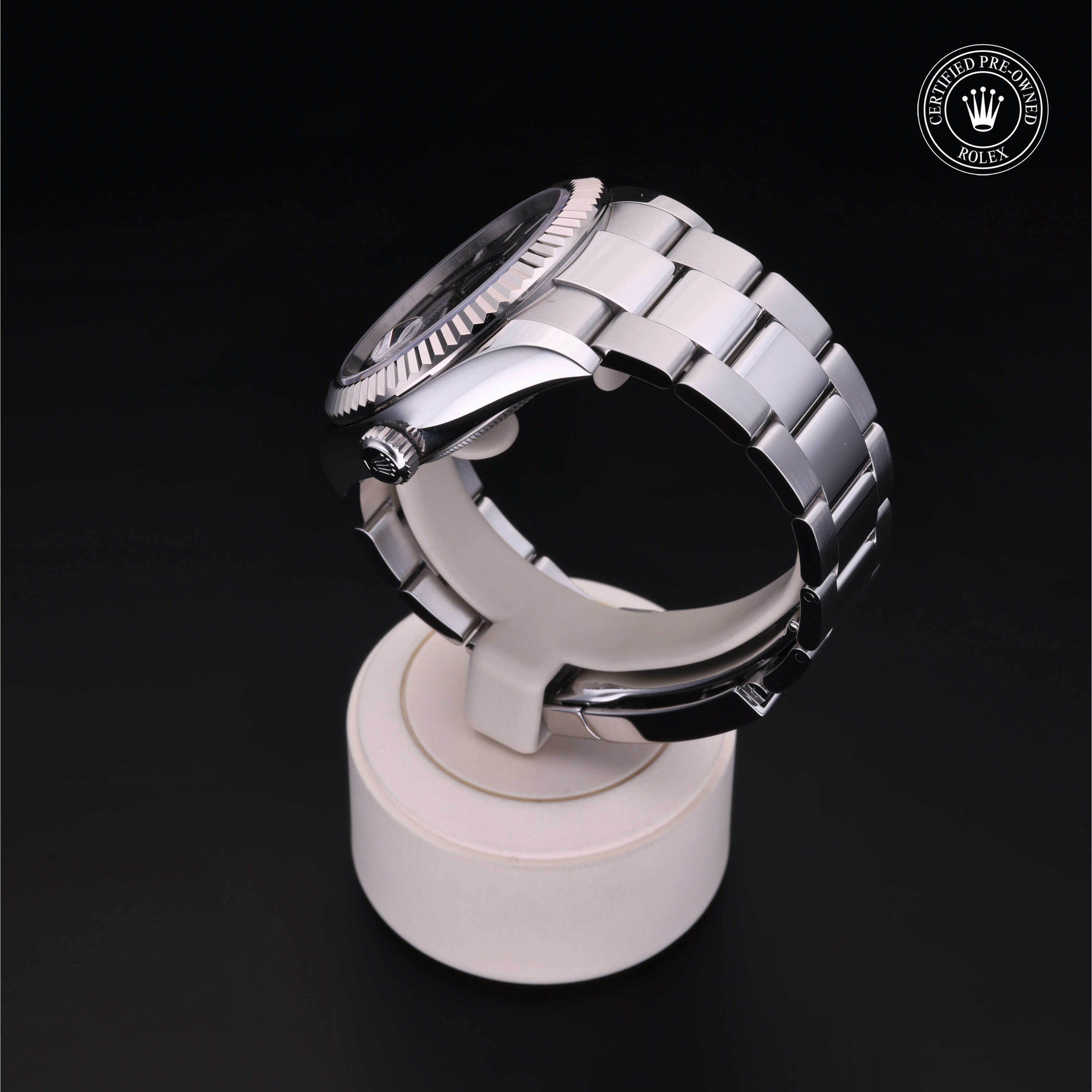 Rolex Sky-Dweller in Rolesor 18 Carat White M326934-0005 at Alson Jewelers