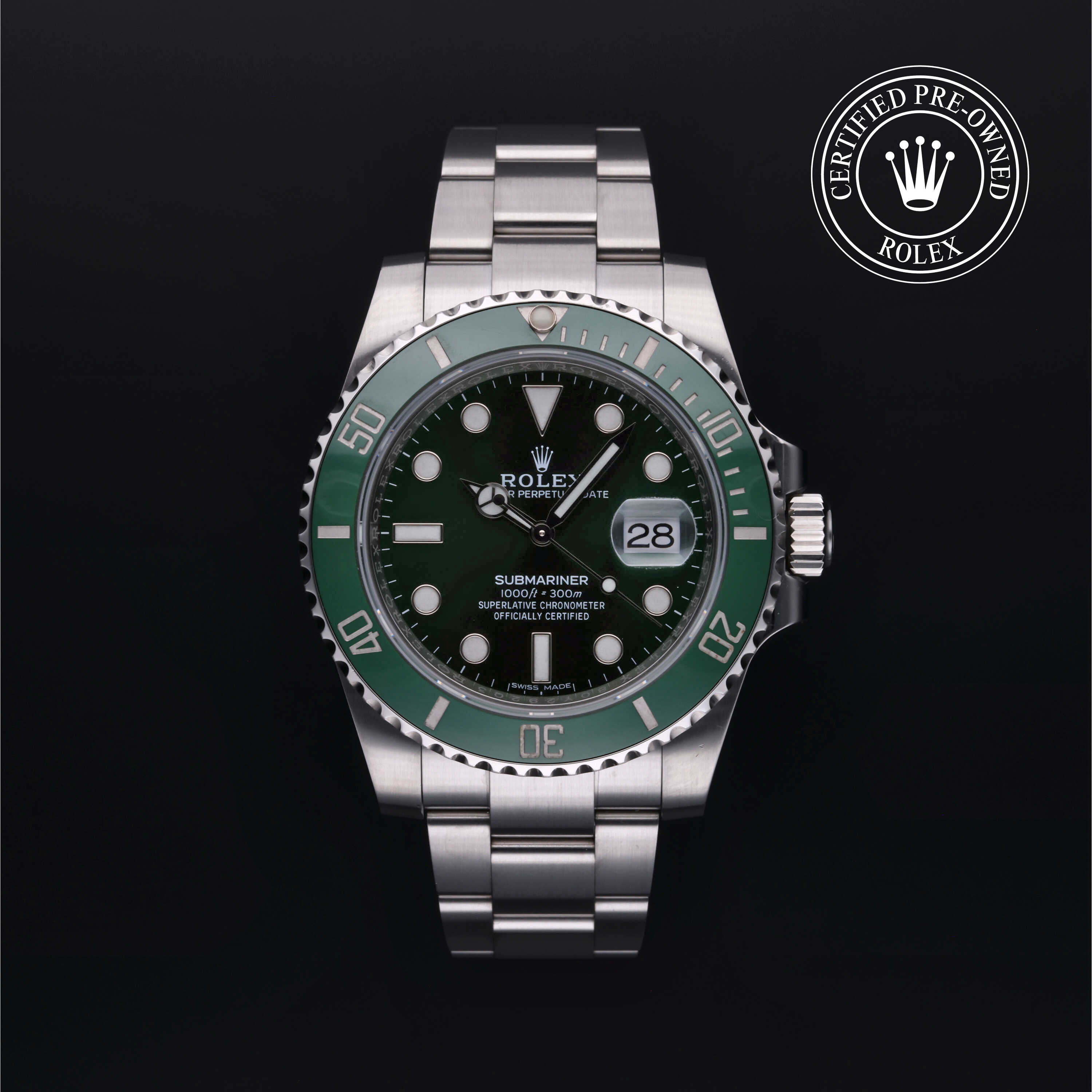 Rolex Submariner in Oystersteel M116610LV-0002 at Alson Jewelers