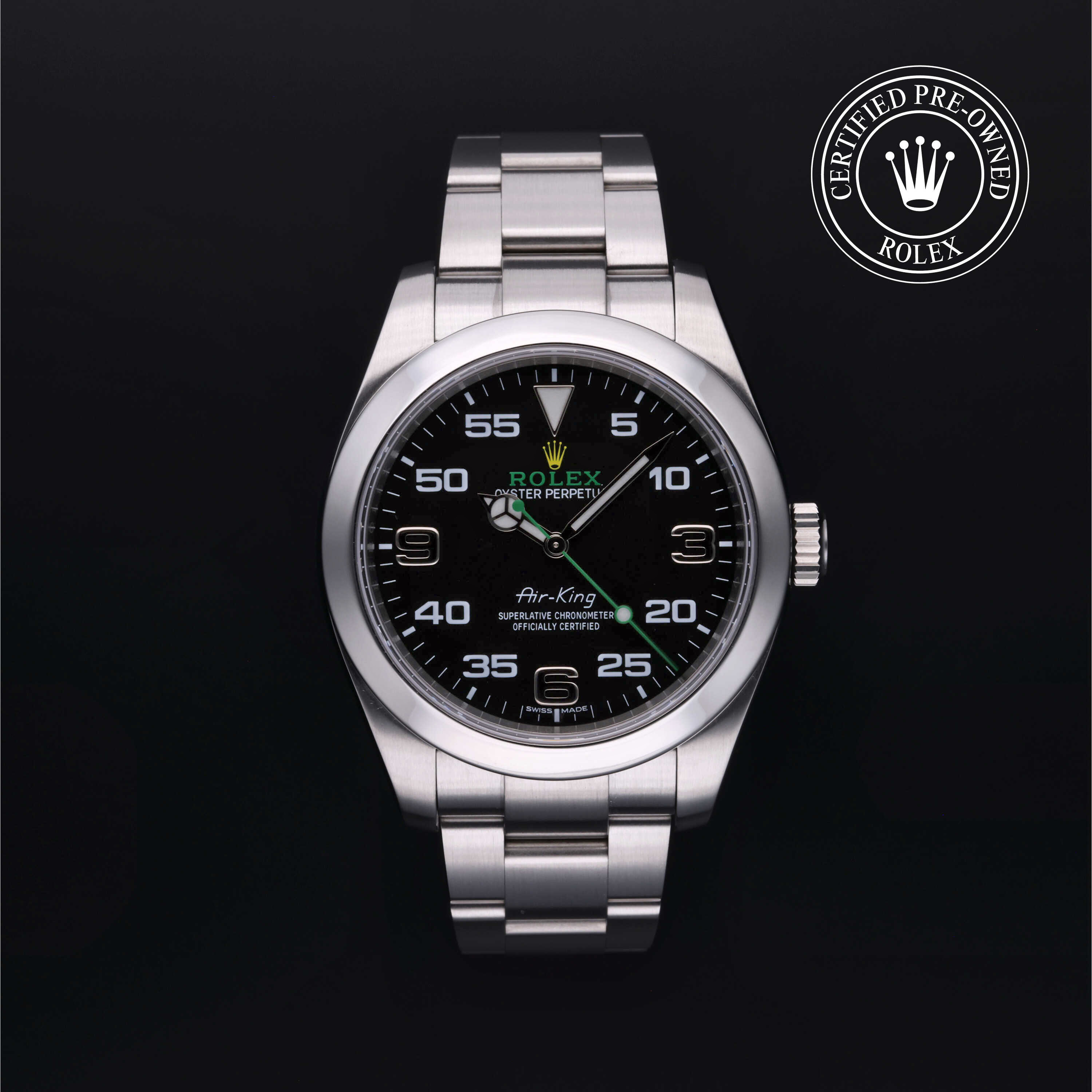 Rolex Air-King in Oystersteel M116900-0001 at Alson Jewelers