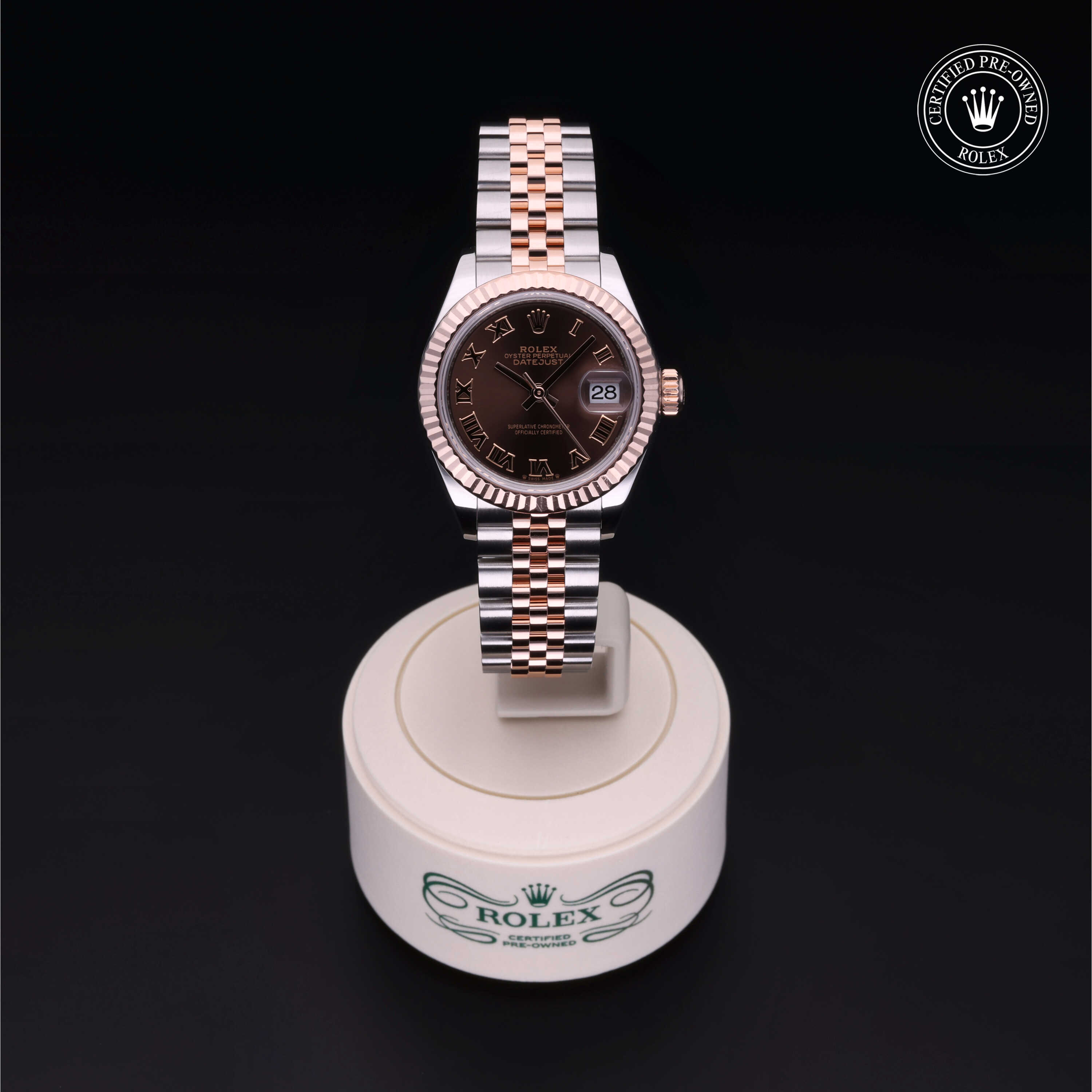 Rolex Datejust in Rolesor 18 Carat Red M279171-0003 at Alson Jewelers
