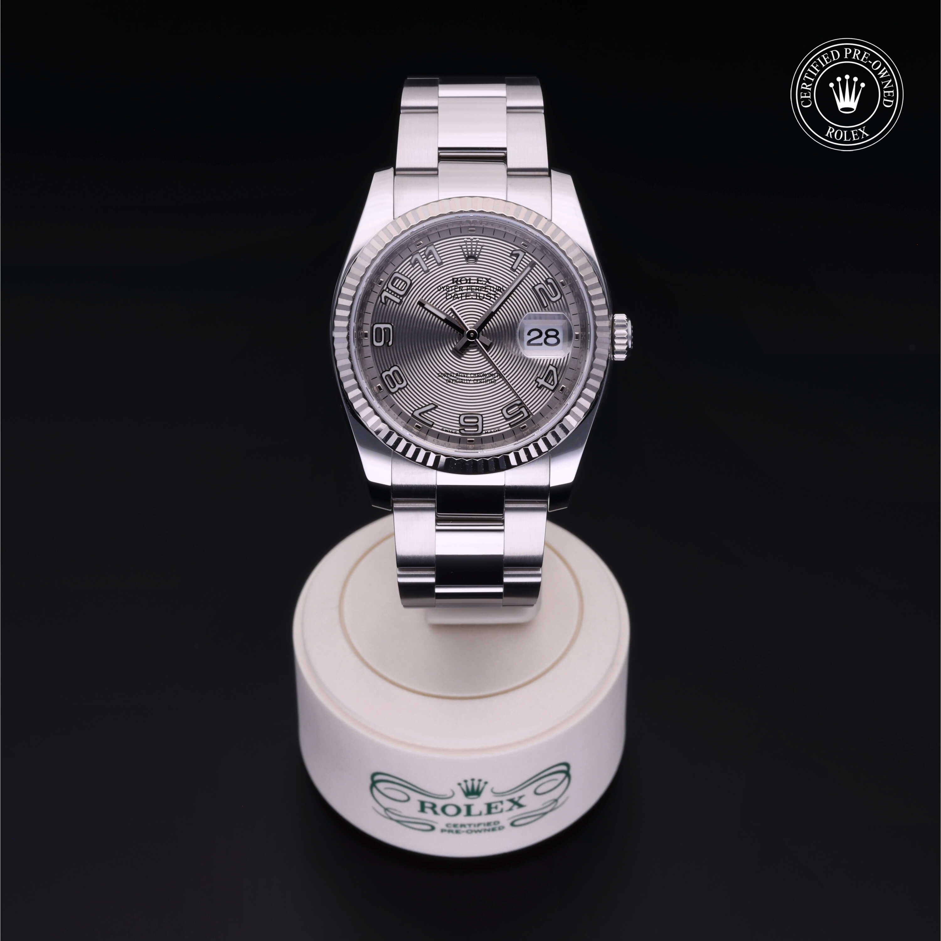 Rolex Datejust in Rolesor 18 Carat White M116234-0038 at Alson Jewelers