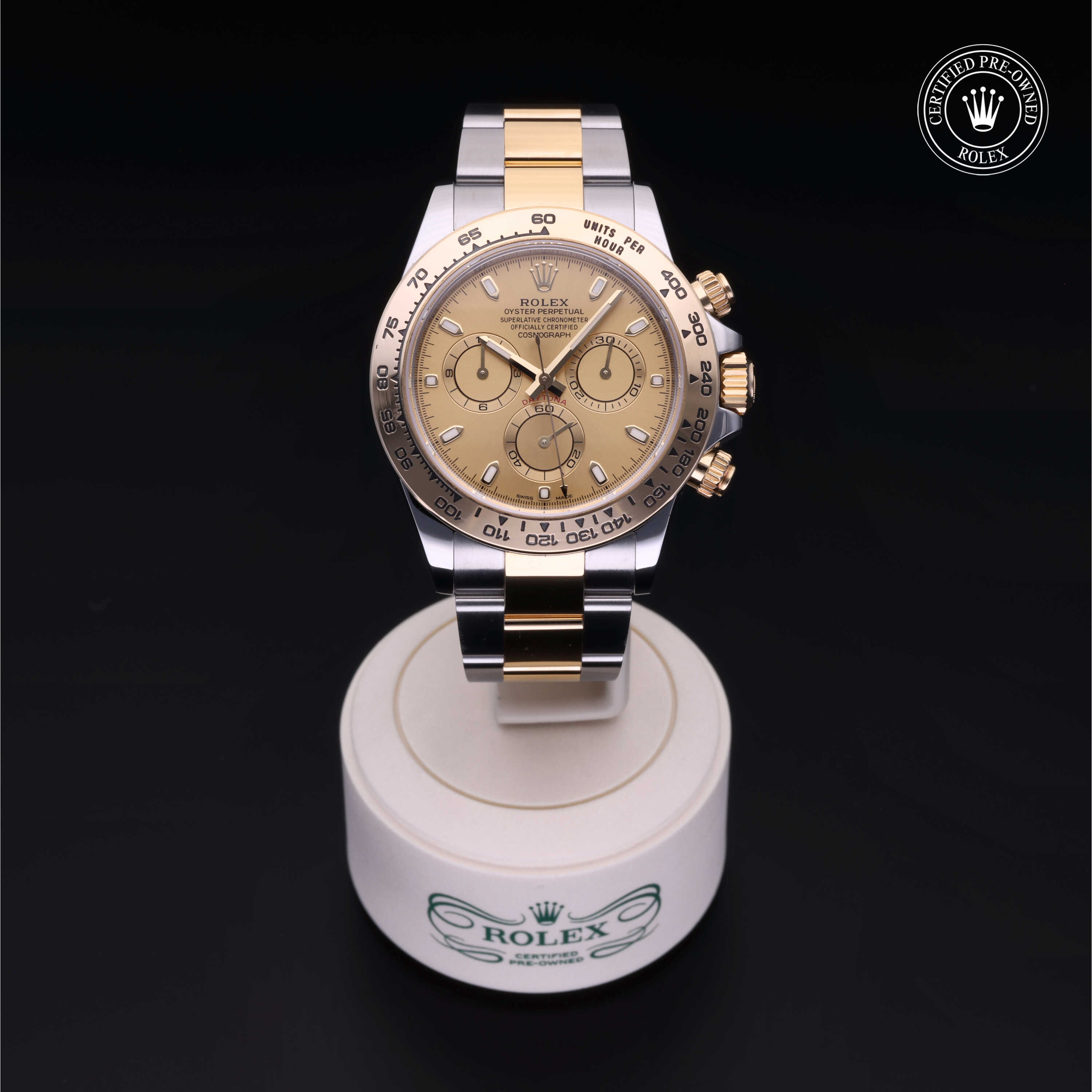 Rolex Cosmograph Daytona in Rolesor 18 Carat Yellow M116503-0001 at Alson Jewelers
