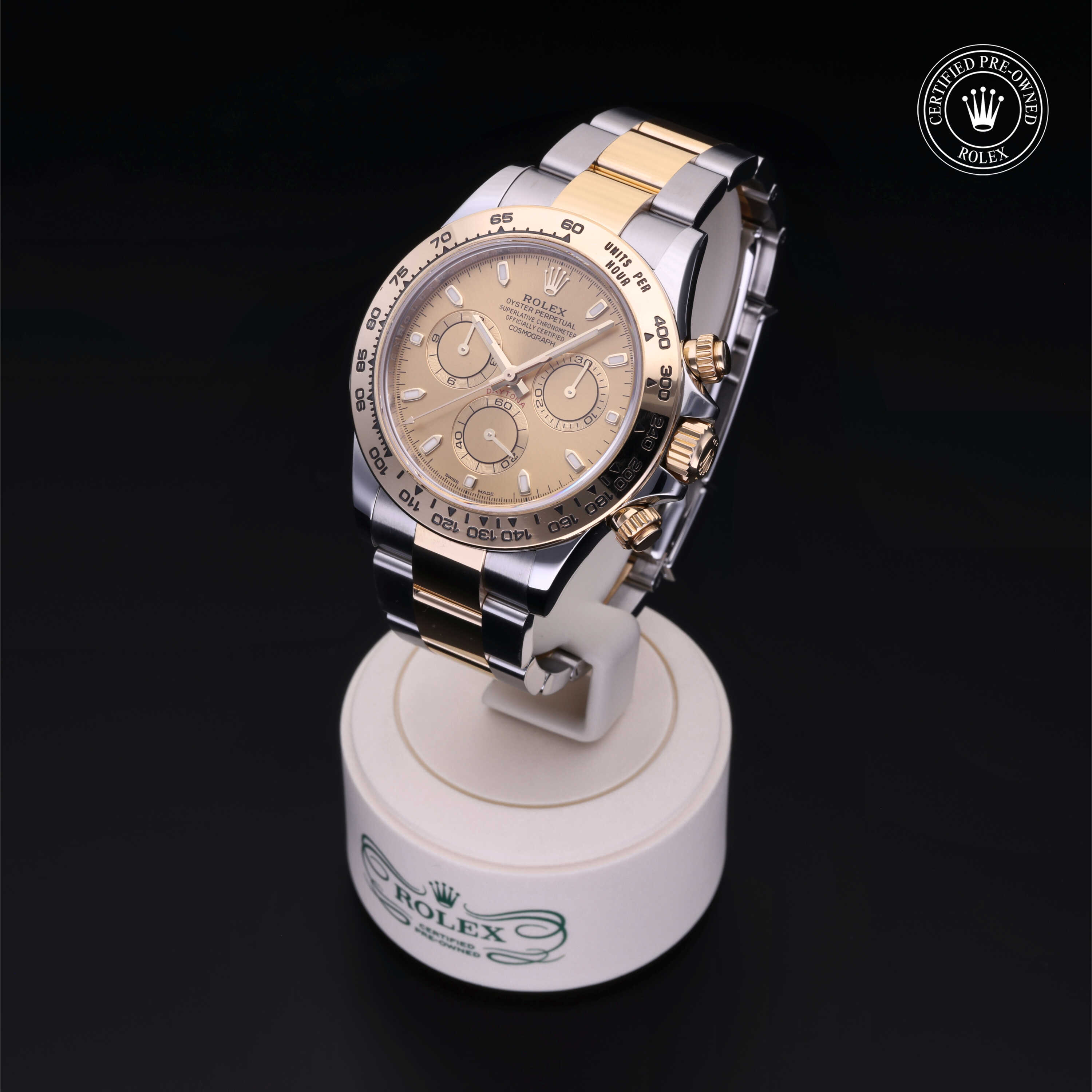 Rolex Cosmograph Daytona in Rolesor 18 Carat Yellow M116503-0001 at Alson Jewelers