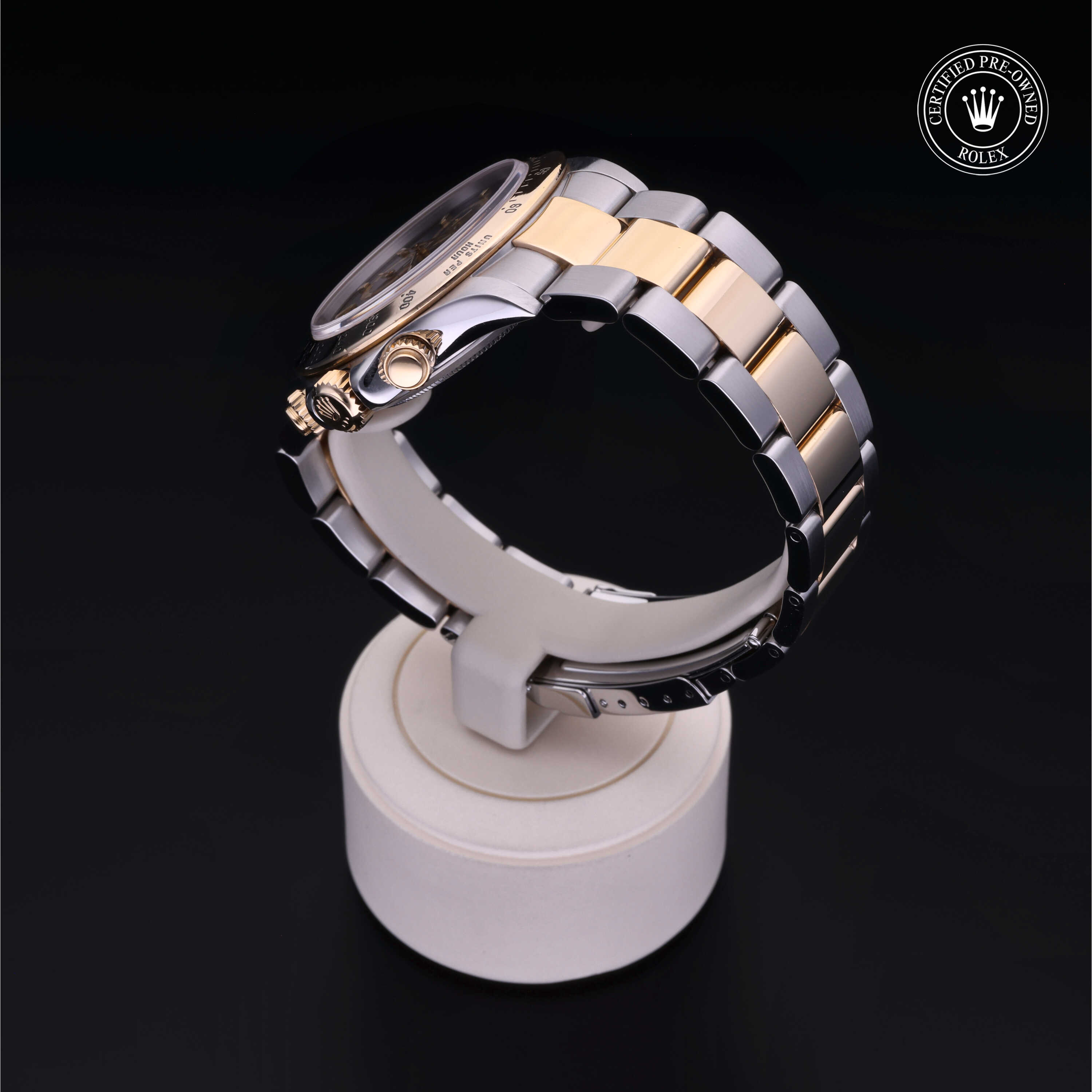 Rolex Cosmograph Daytona in Rolesor 18 Carat Yellow M16523-0001 at Alson Jewelers