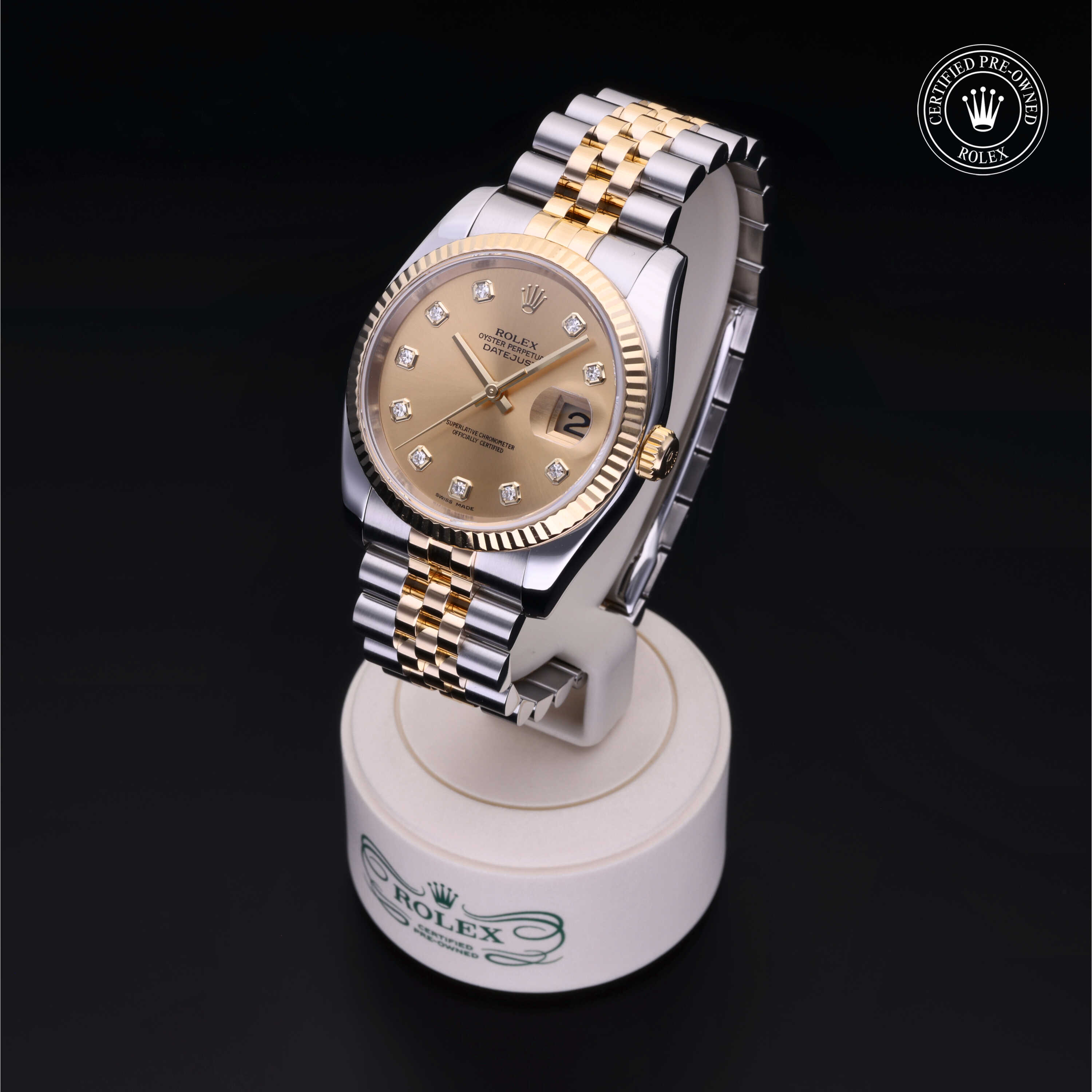Rolex Datejust in Rolesor 18 Carat Yellow M116233-0072 at Alson Jewelers