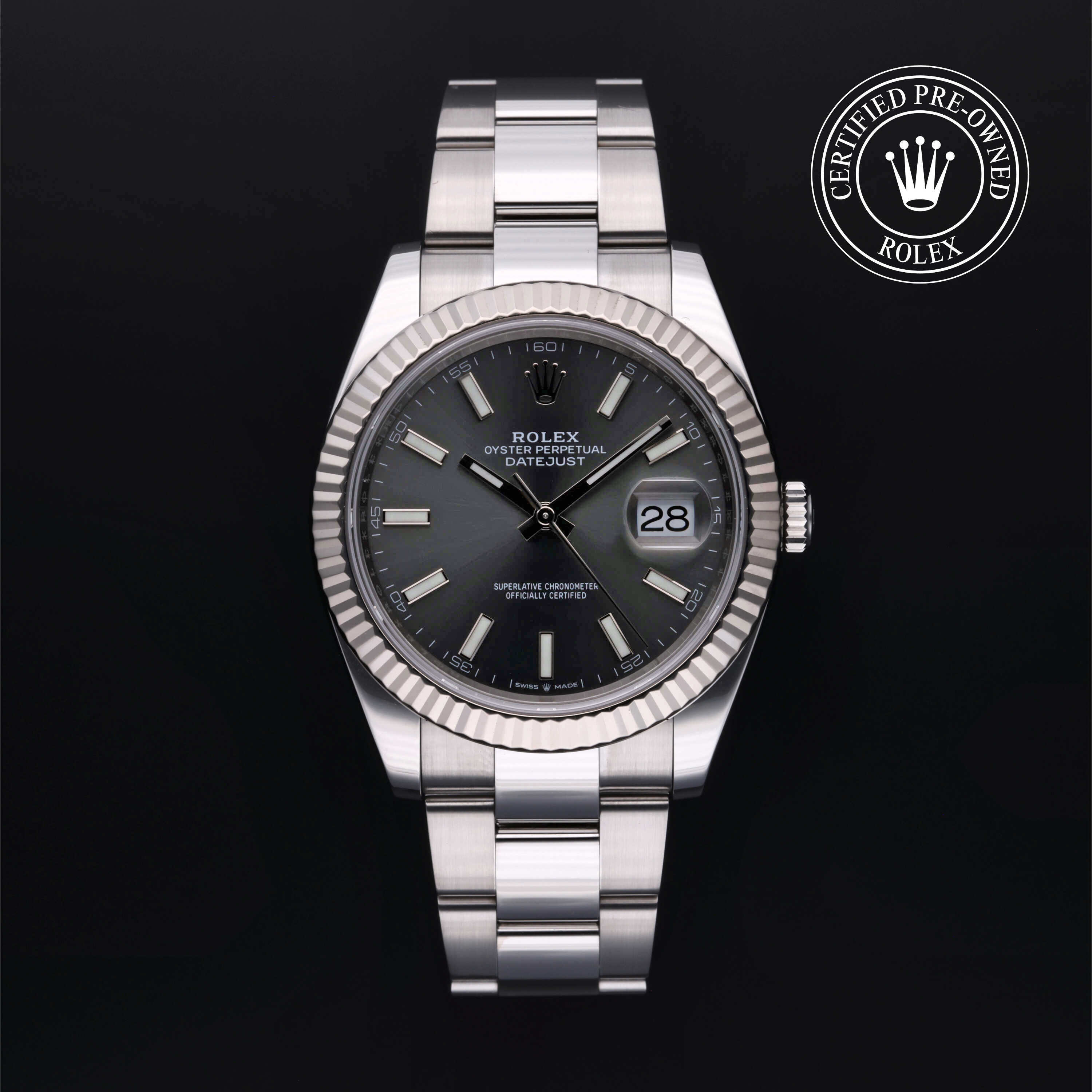 Rolex Datejust in Rolesor 18 Carat White M126334-0013 at Alson Jewelers