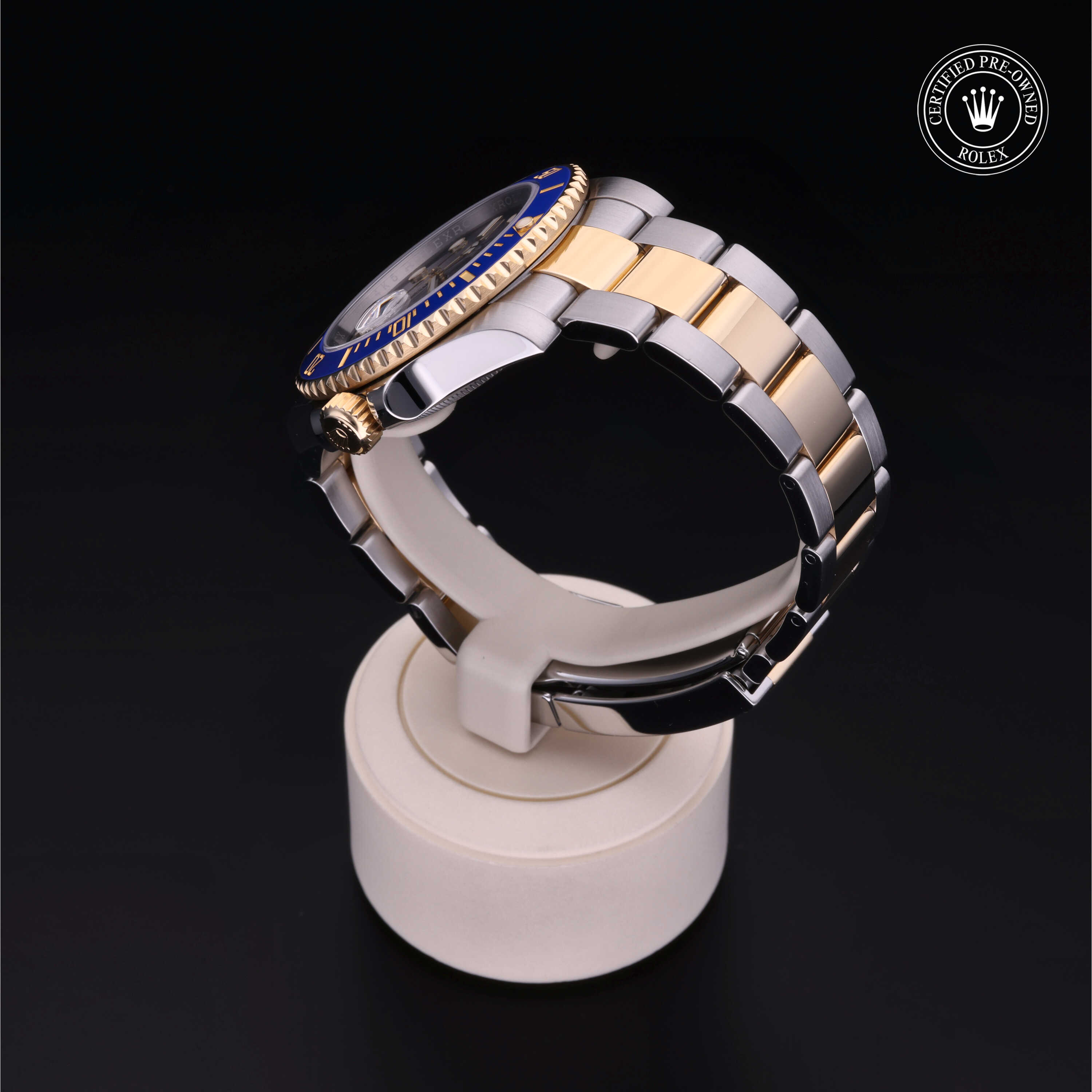 Rolex Submariner in Rolesor 18 Carat Yellow M116613LB-0005 at Alson Jewelers