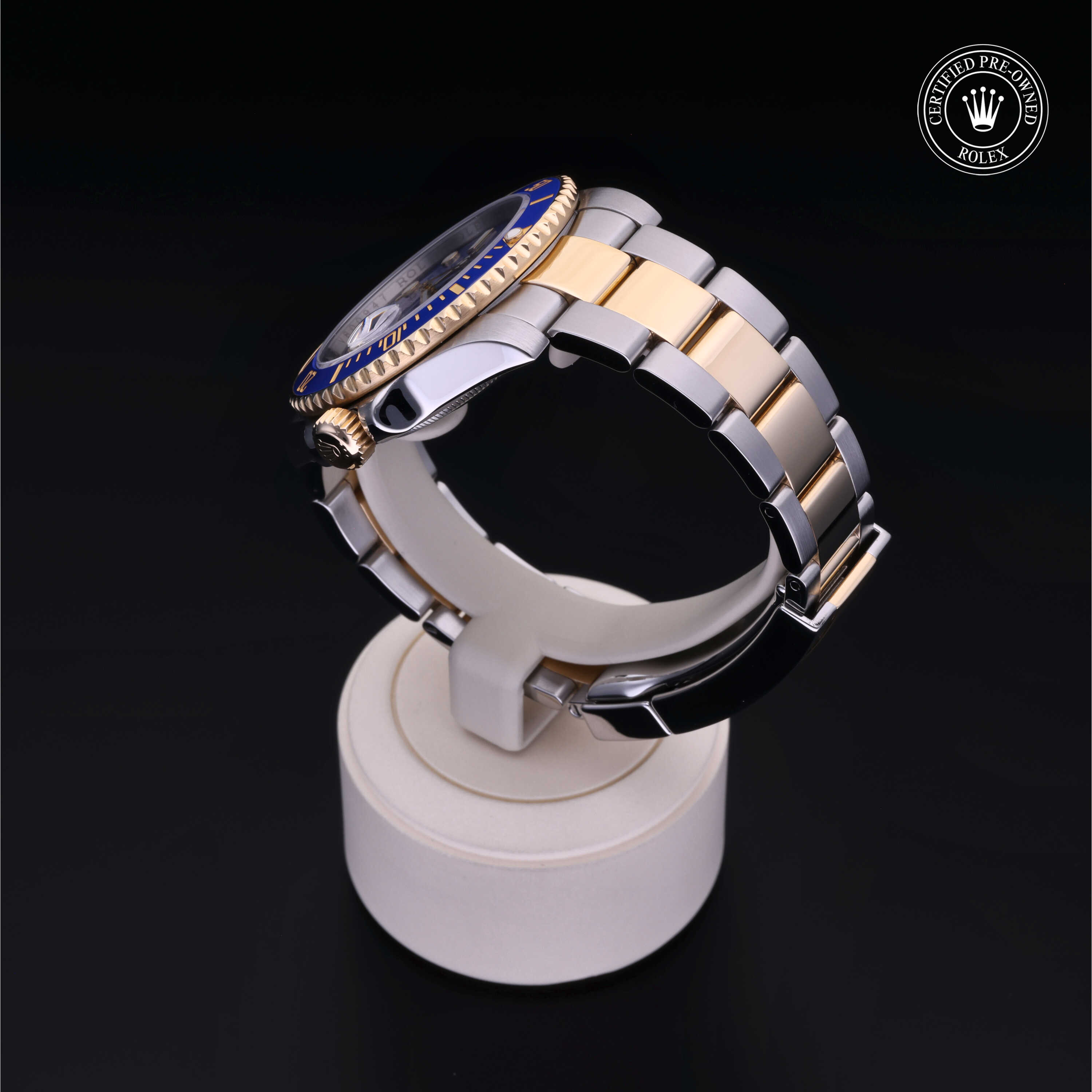 Rolex Submariner in Rolesor 18 Carat Yellow M116613LB-0001 at Alson Jewelers