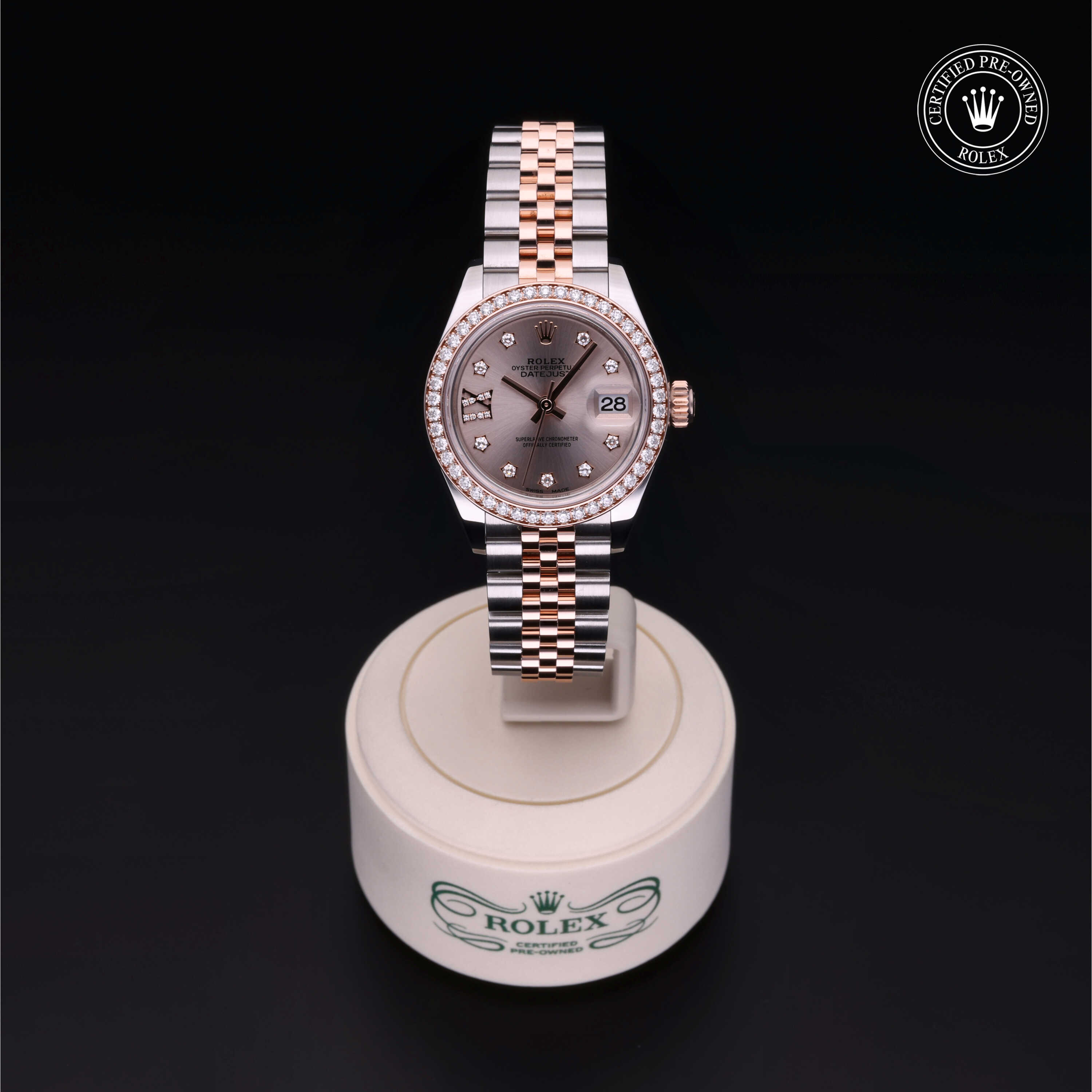 Rolex Datejust in Rolesor 18 Carat Red M279381RBR-0019 at Alson Jewelers