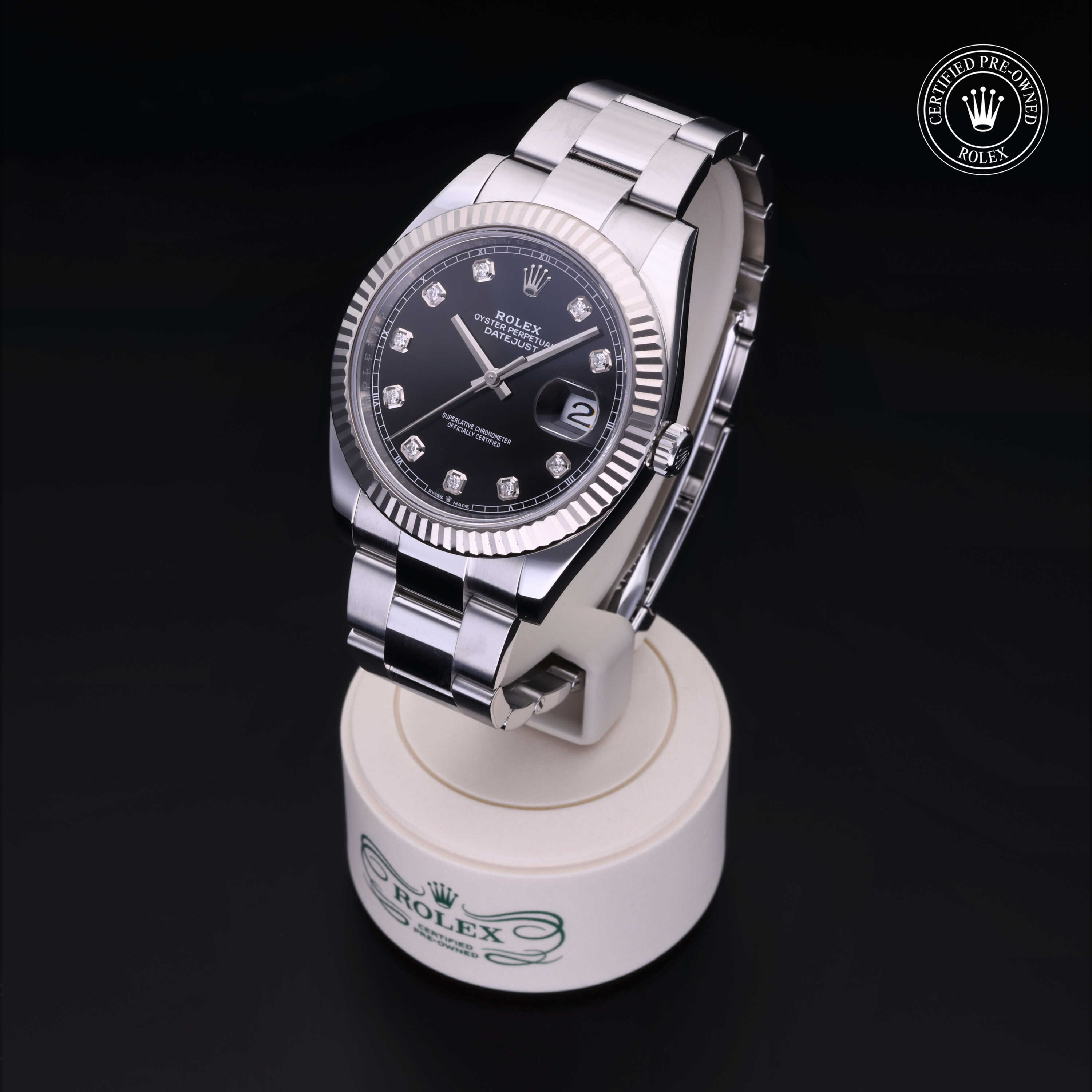Rolex Datejust in Rolesor 18 Carat White M126334-0011 at Alson Jewelers