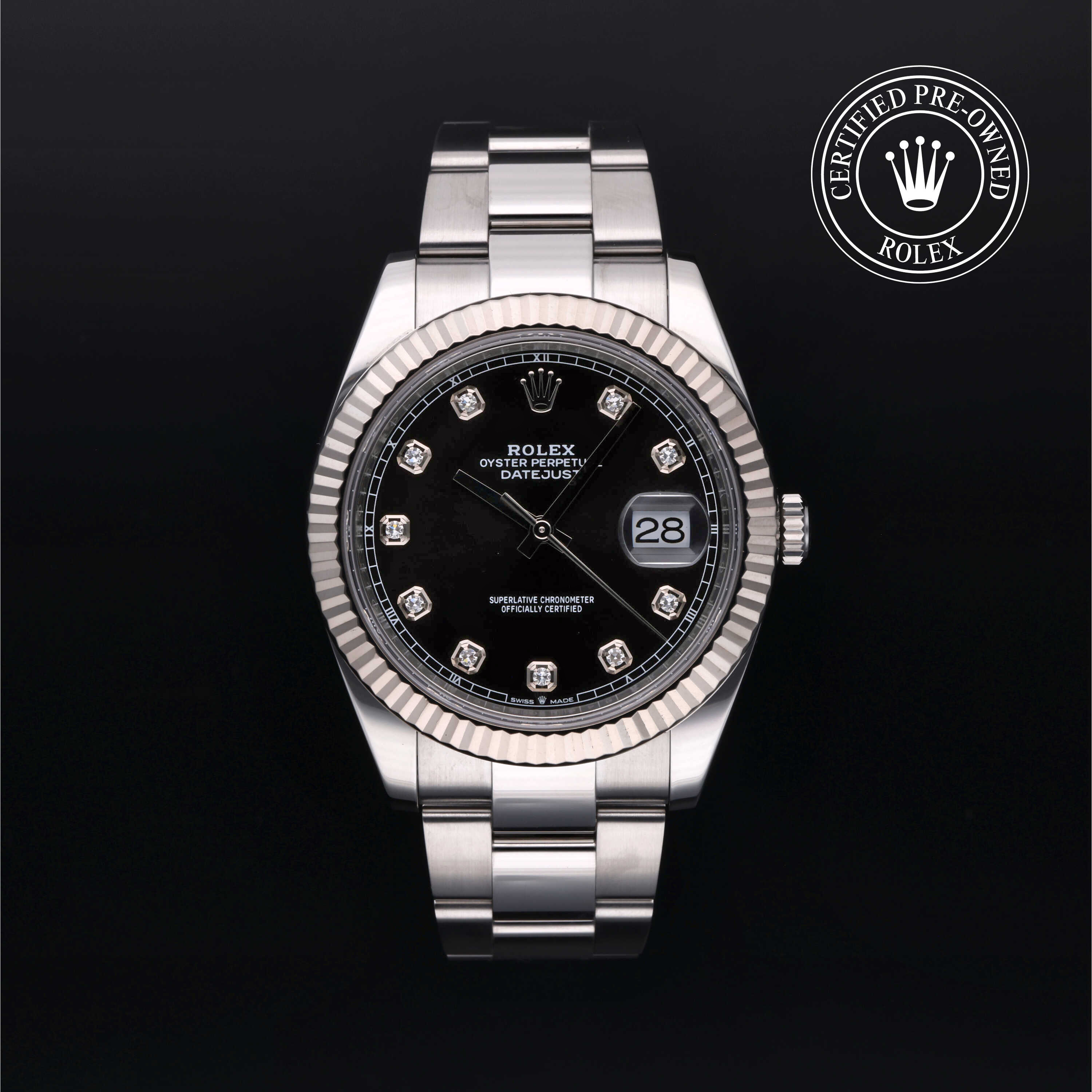 Rolex Datejust in Rolesor 18 Carat White M126334-0011 at Alson Jewelers