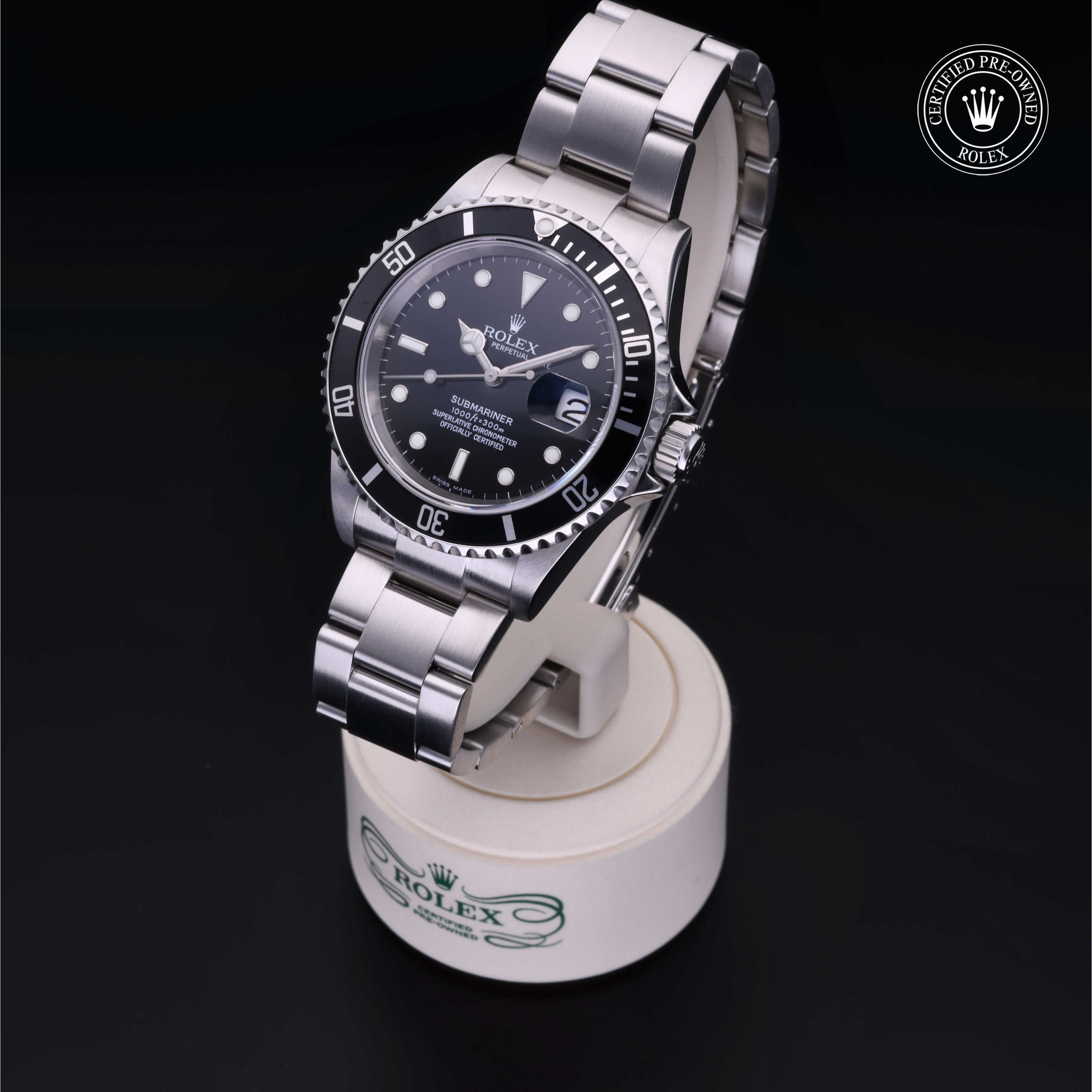 Rolex Submariner in Oystersteel M16610-0006 at Alson Jewelers