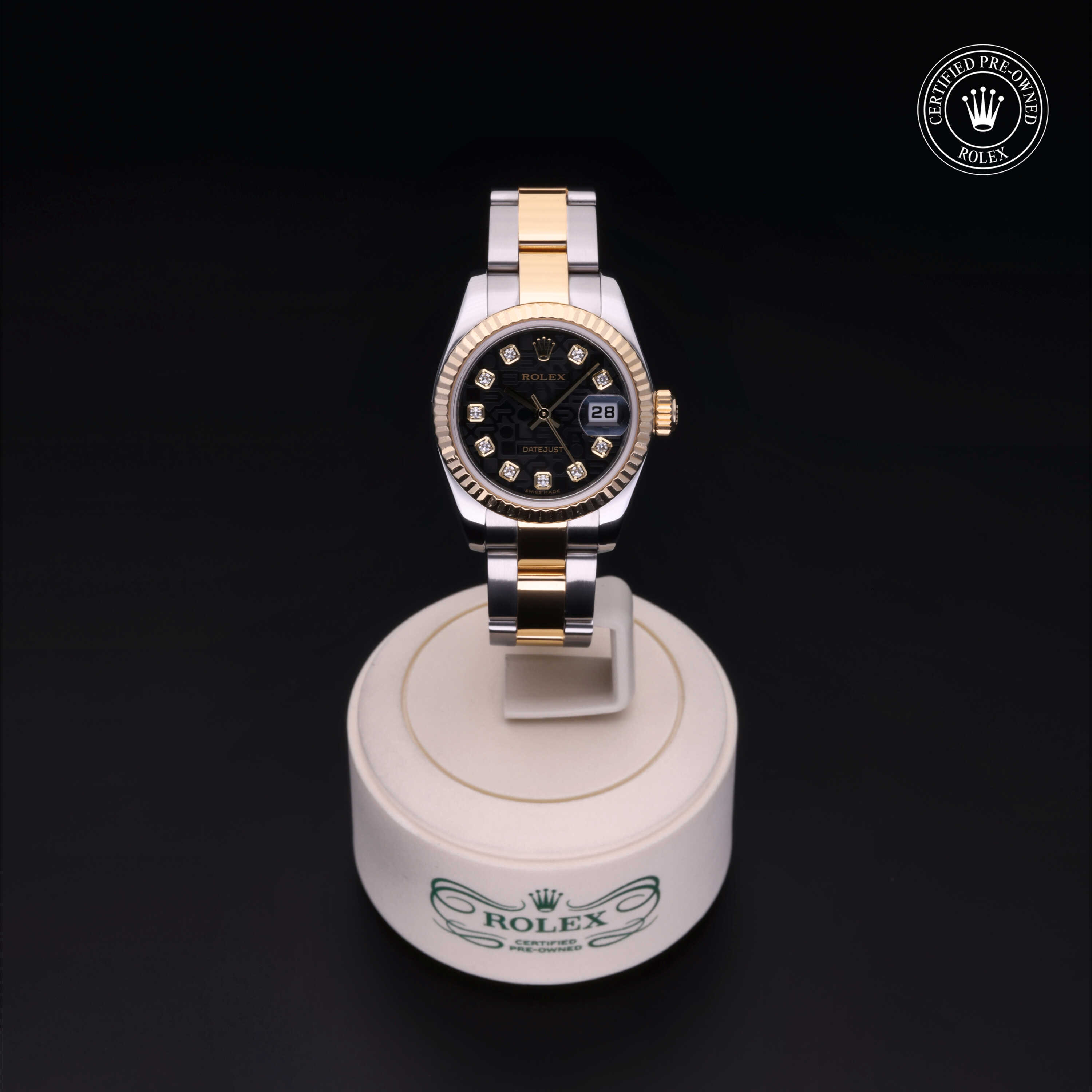 Rolex Lady-Datejust in Rolesor 18 Carat Yellow M179173-0102 at Alson Jewelers