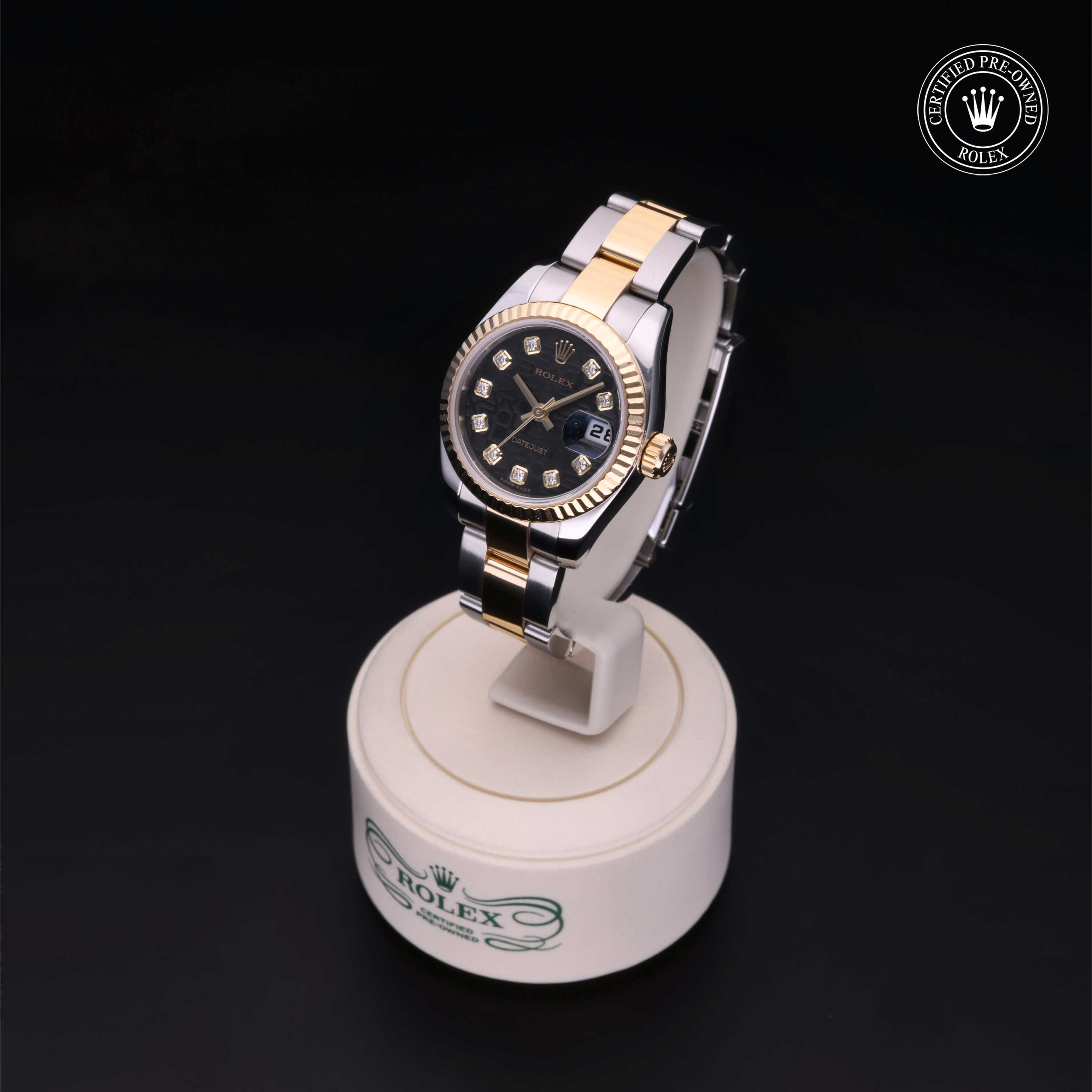 Rolex Lady-Datejust in Rolesor 18 Carat Yellow M179173-0102 at Alson Jewelers