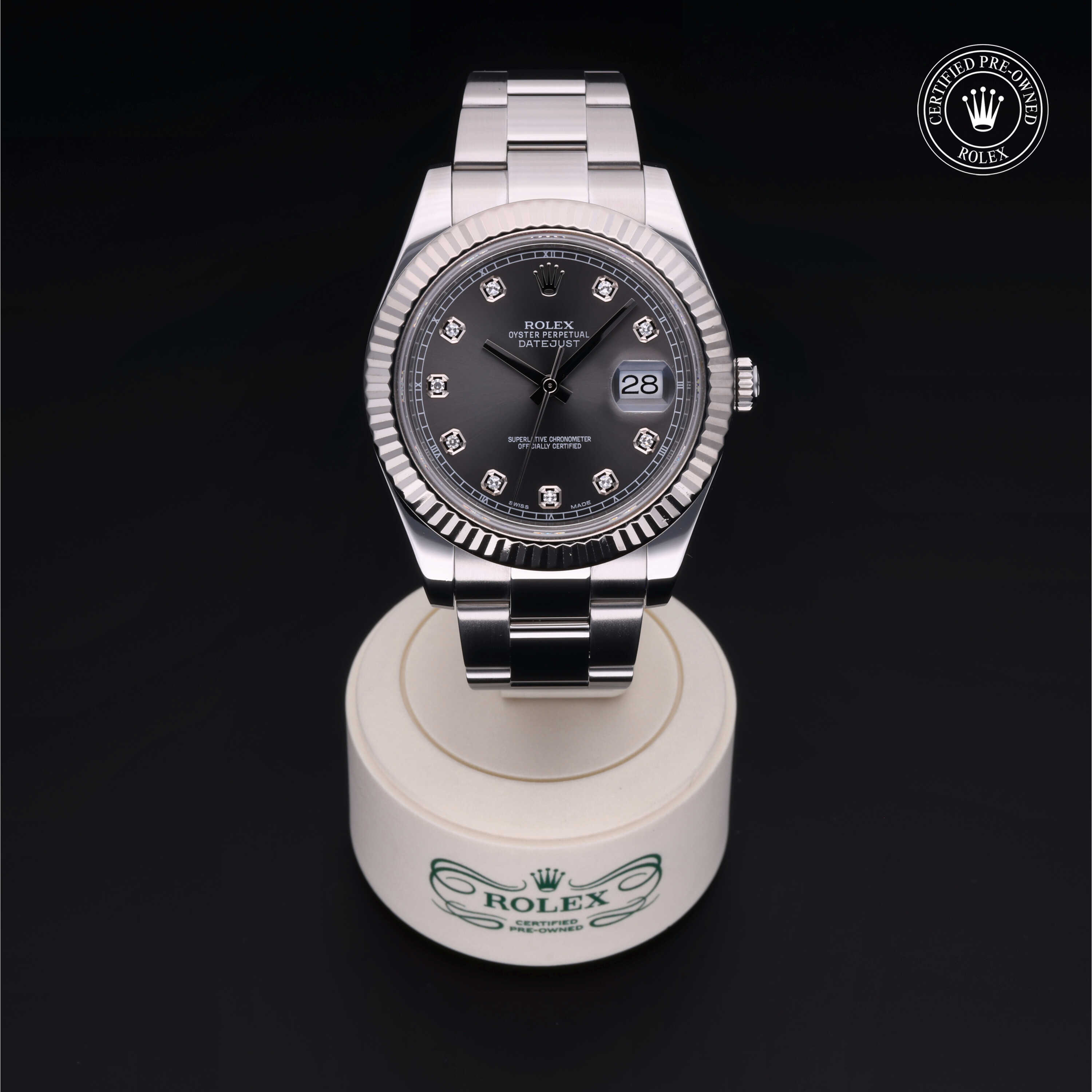 Rolex Datejust II in Rolesor 18 Carat White M116334-0009 at Alson Jewelers Rolex Datejust II in Rolesor 18 Carat White M116334-0009 at Alson Jewelers