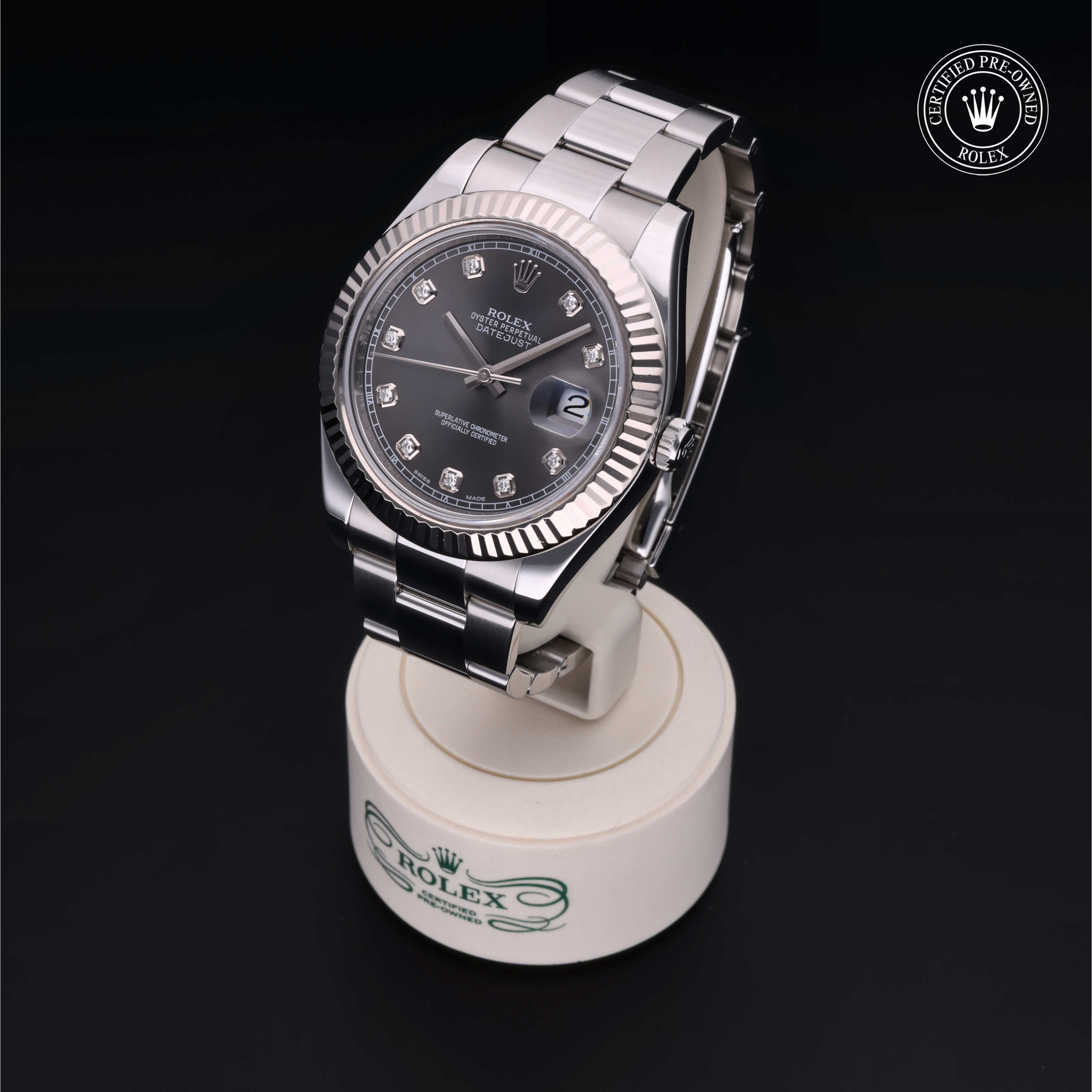 Rolex Datejust II in Rolesor 18 Carat White M116334-0009 at Alson Jewelers Rolex Datejust II in Rolesor 18 Carat White M116334-0009 at Alson Jewelers