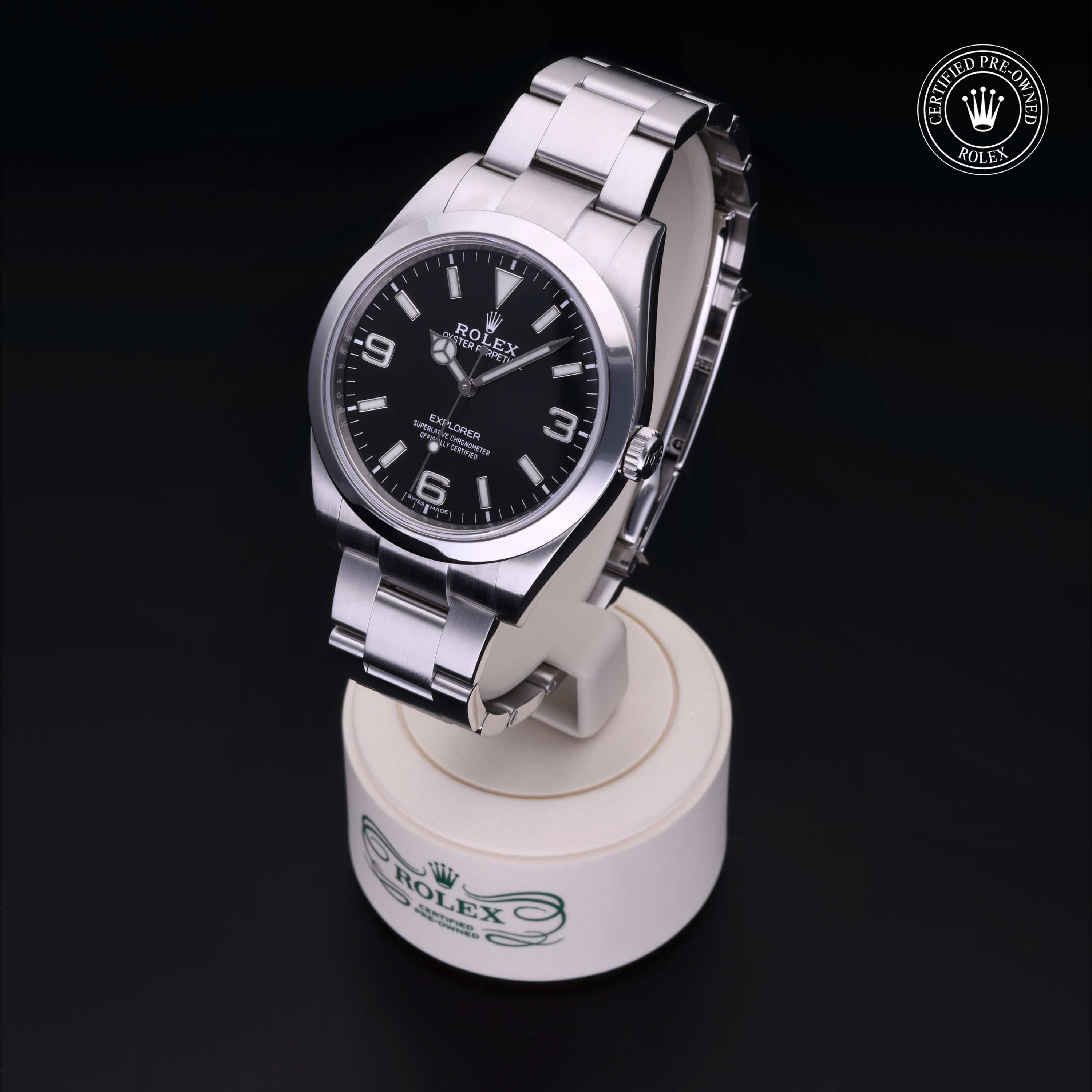 Rolex Explorer in Oystersteel M214270-0003 at Alson Jewelers